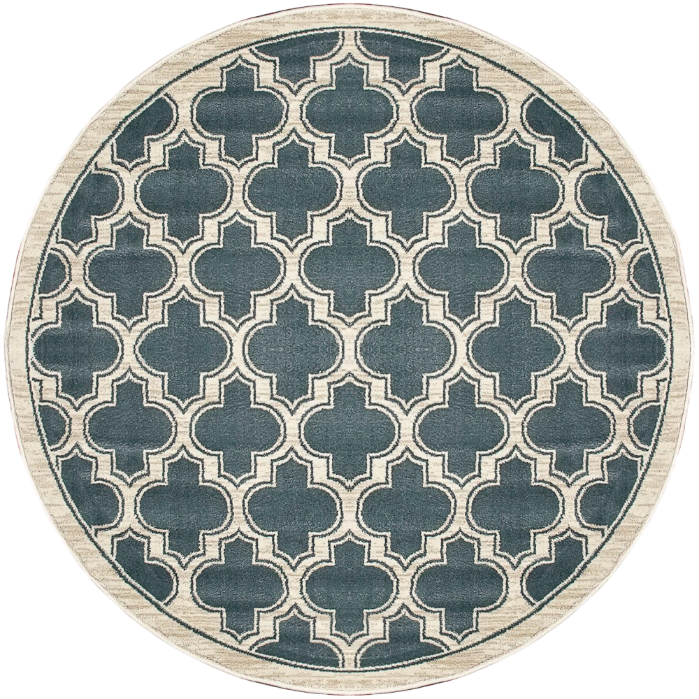 Dynamic Rugs YAZD 2816-510 Blue Rug