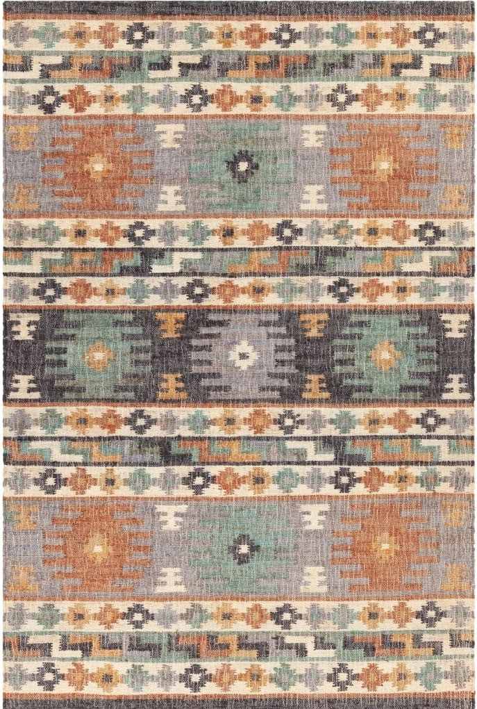 Chandra Zyael ETH-52801 Green Rug