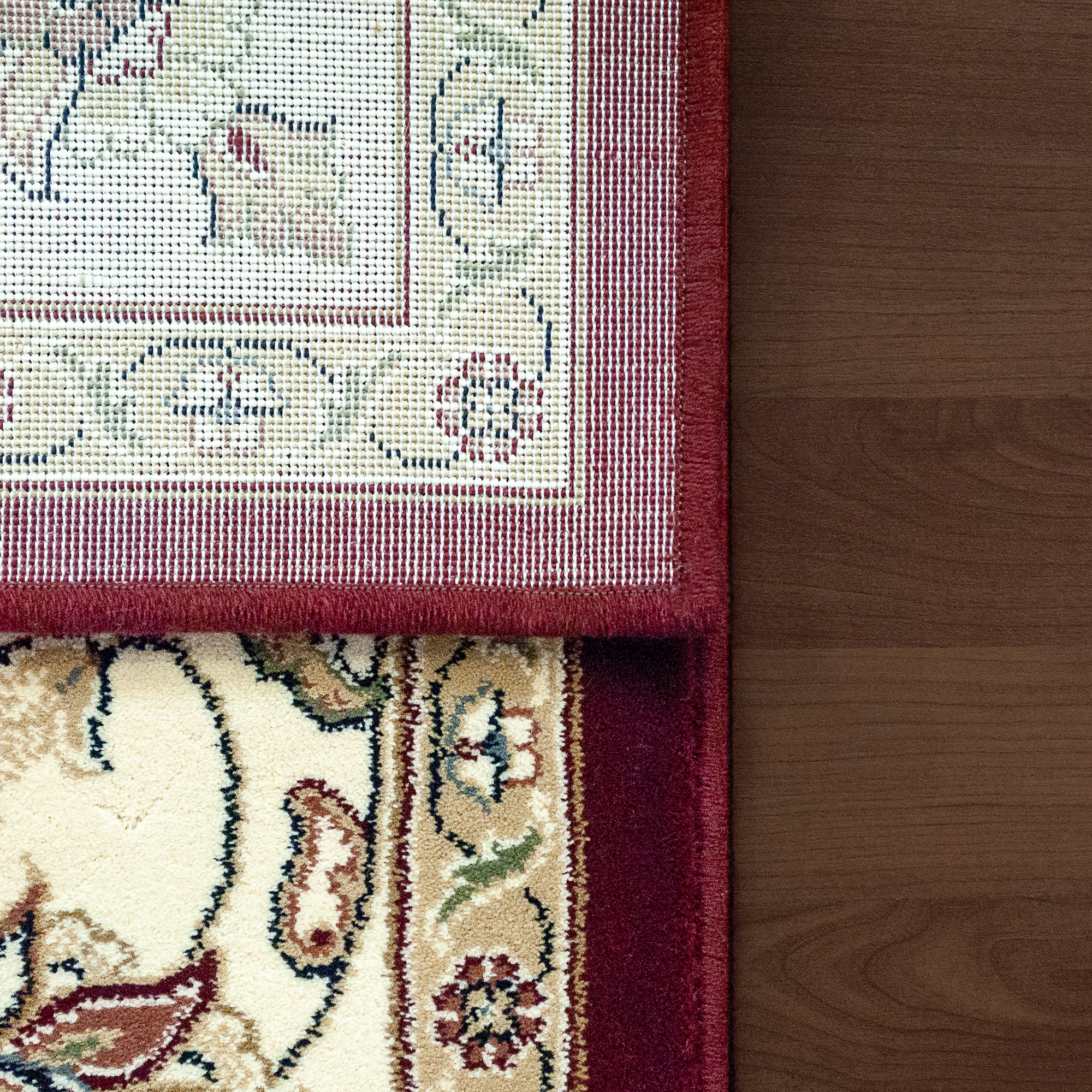Dynamic Rugs Ancient Garden 57365-1464 Red/Ivory Rug