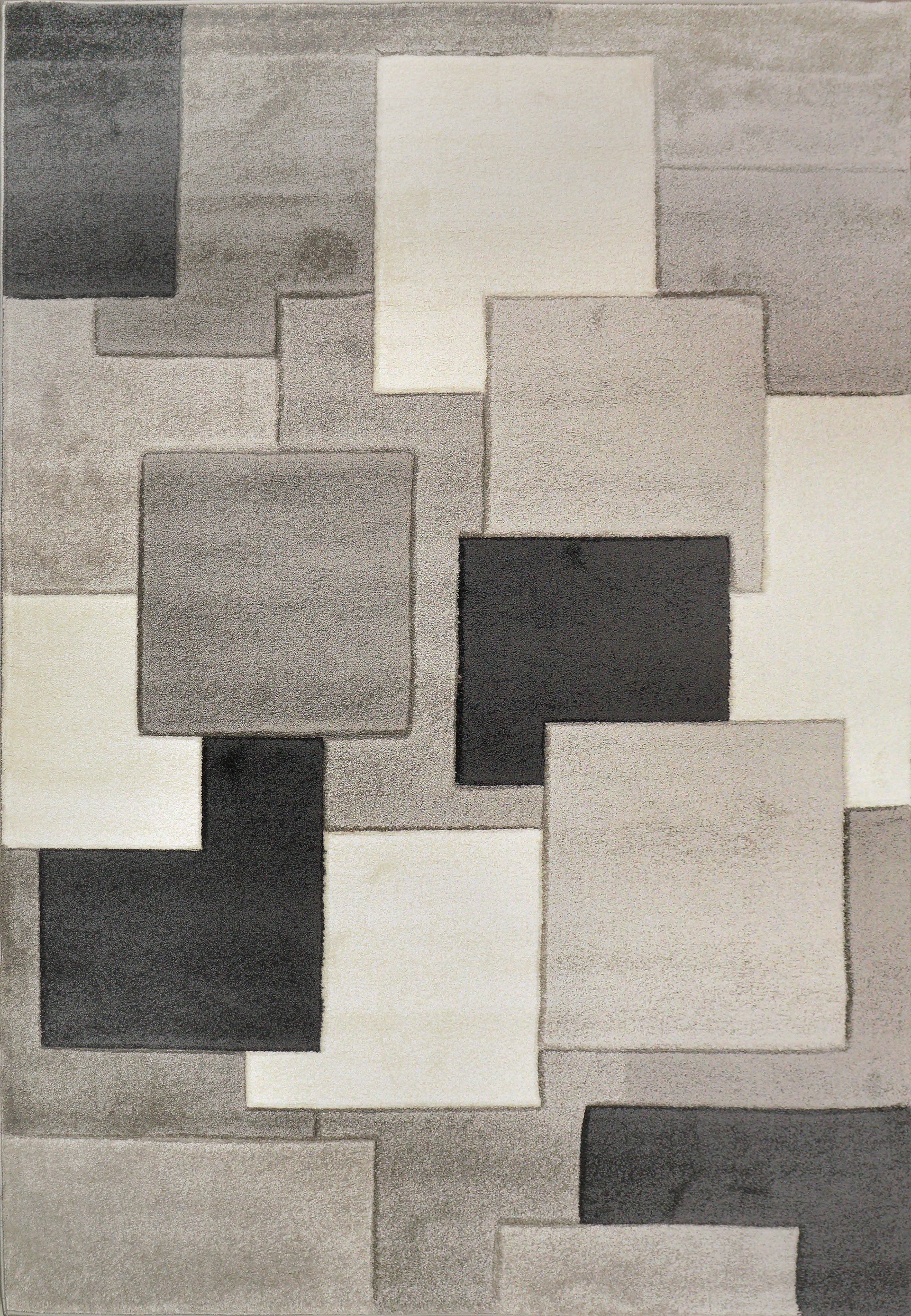 Dynamic Rugs Stella 3283-919 Charcoal/Ivory Rug