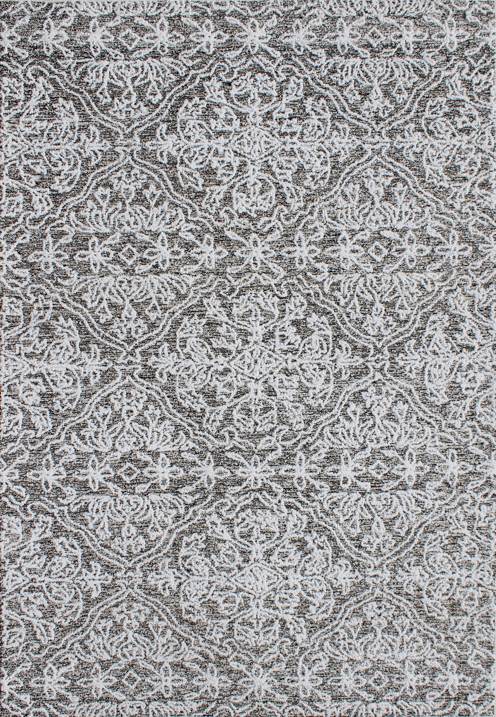 Dynamic Rugs Symphony 2053-199 Ivory/Charcoal Rug