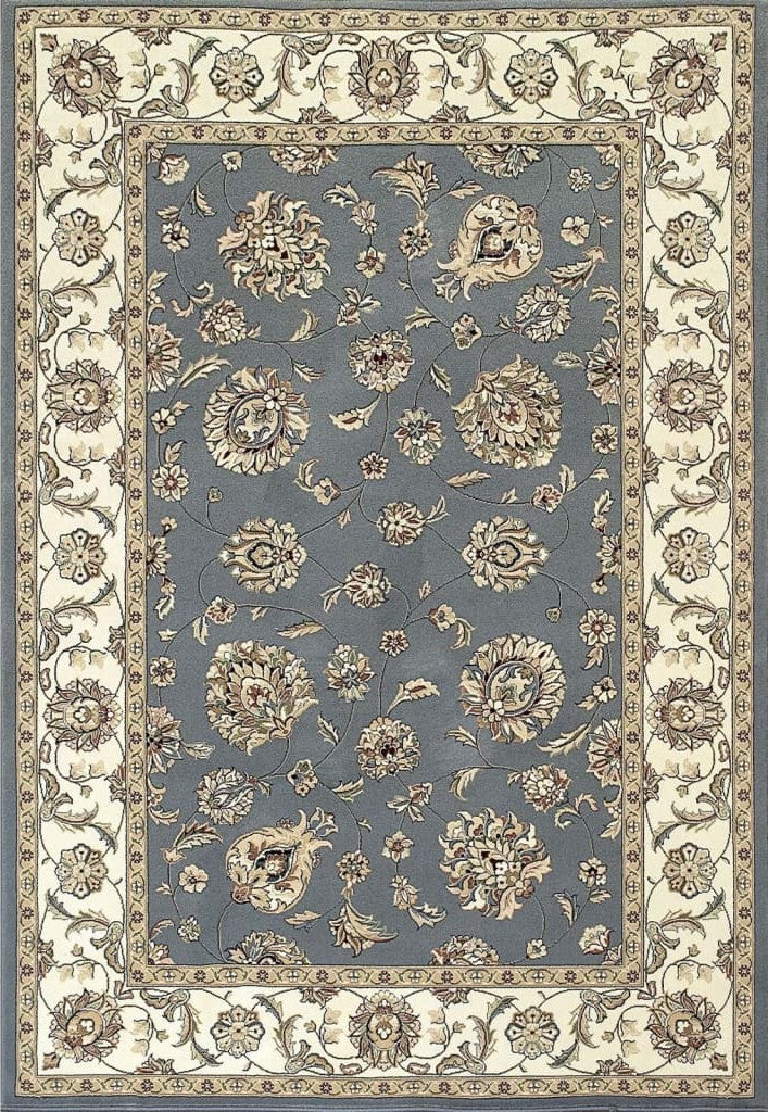 Dynamic Rugs Ancient Garden 57365-5464 Light Blue/Ivory Rug