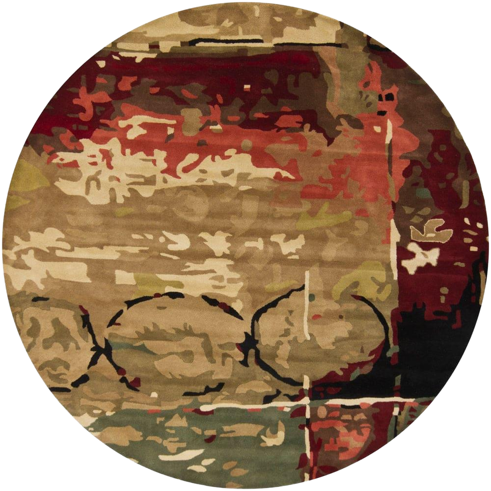 Chandra Zyavana NIR-6601 Burgundy Rug