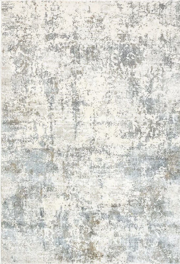 Dynamic Rugs Quartz 27061-150 Ivory/Blue Rug