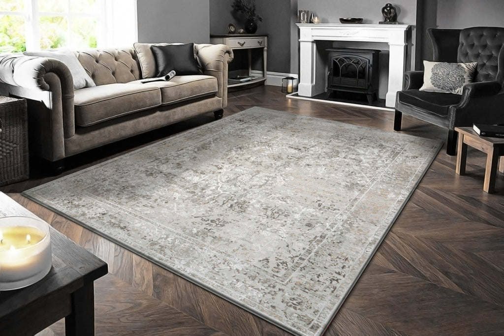 Dynamic Rugs Renaissance 3150-197 Ivory/Grey Rug