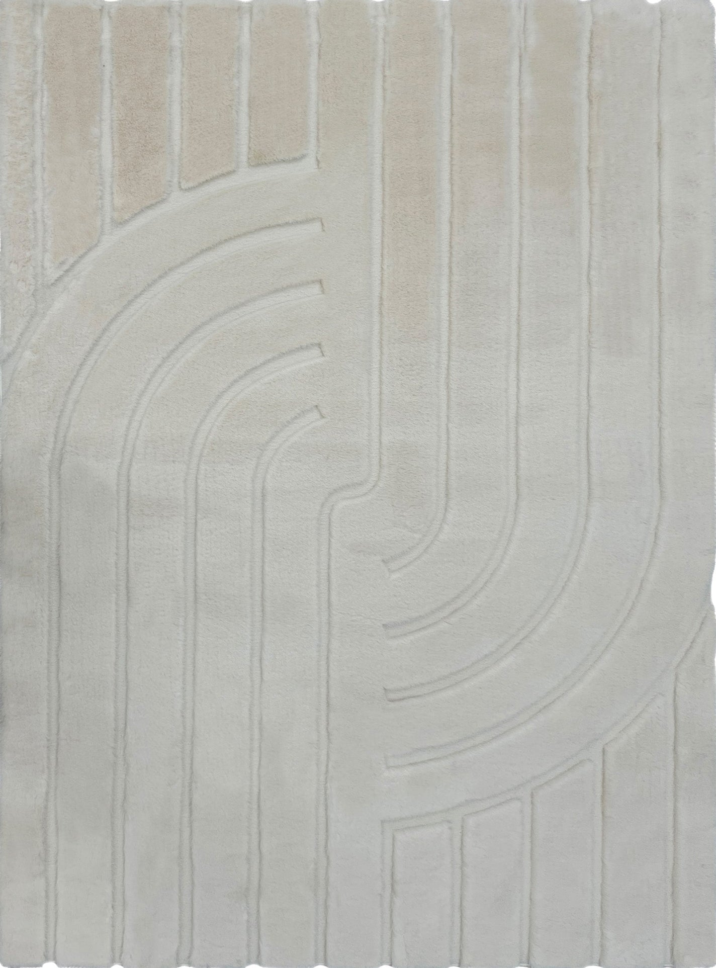 Sculpted Bunny 51 Pearl Rug
