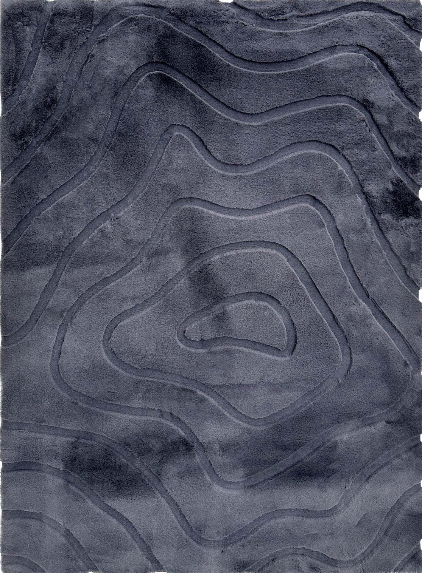 Sculpted Bunny 53 Graphite Rug