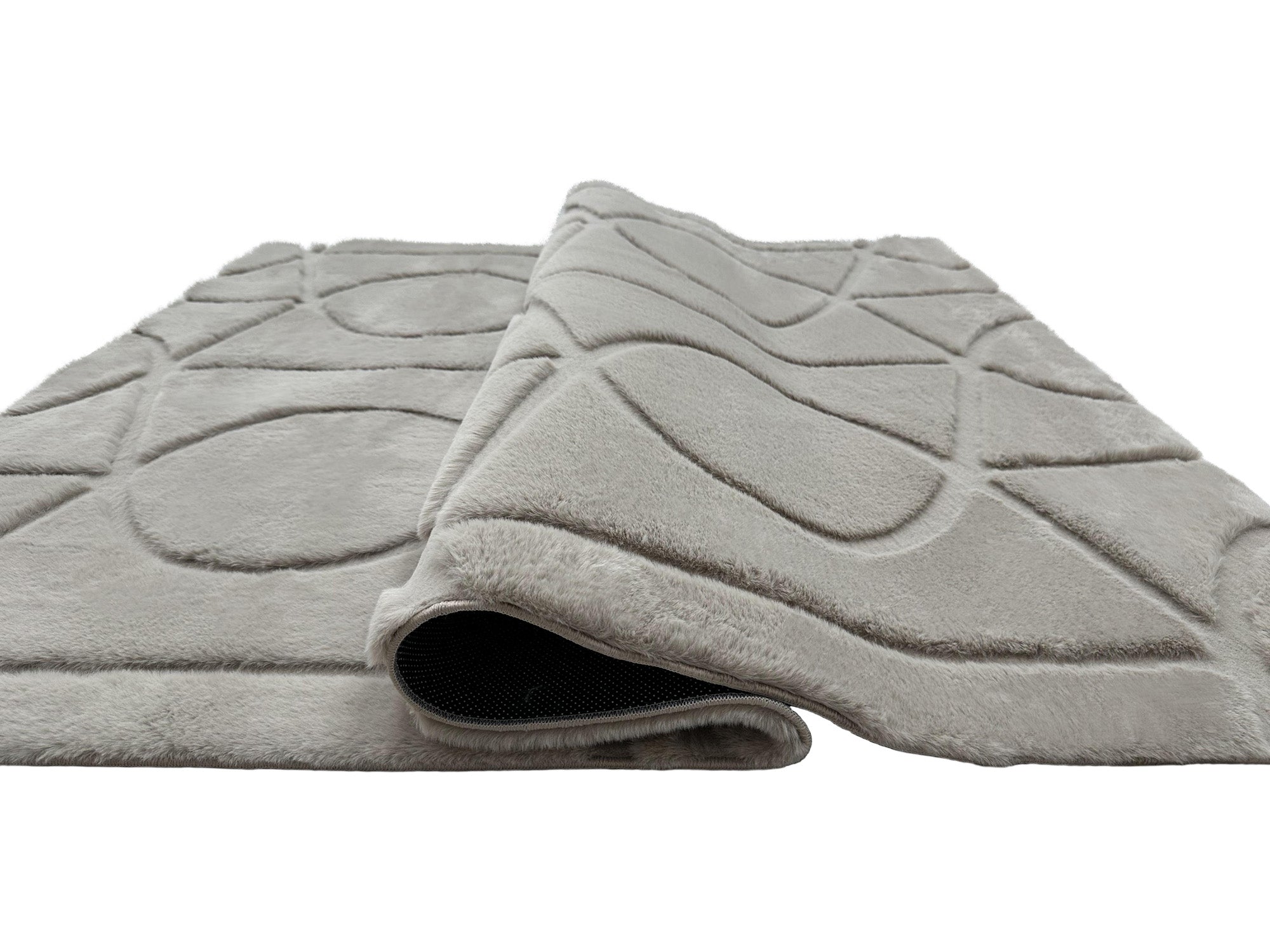 Sculpted Bunny 55 Champagne Rug