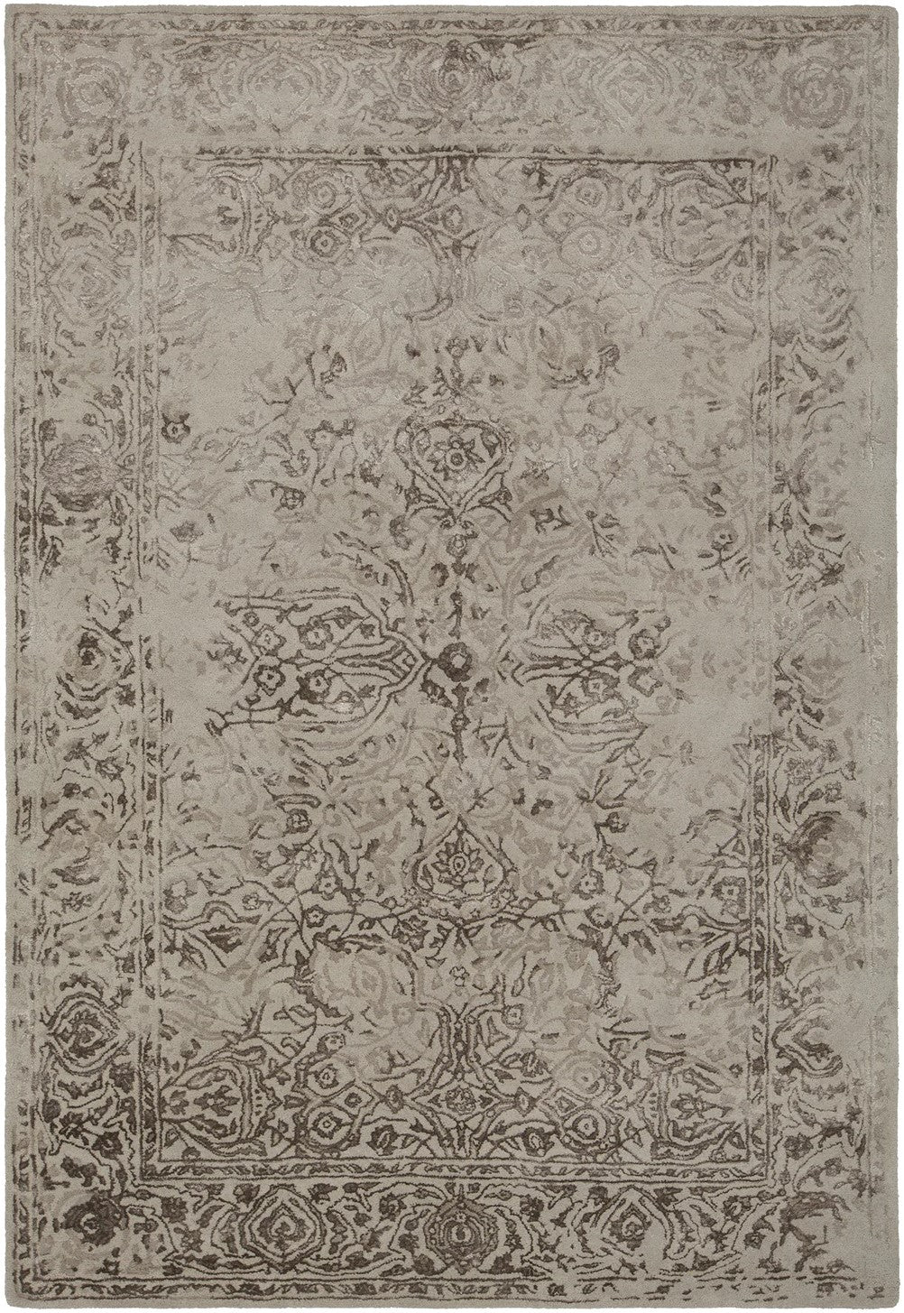 Chandra Zyaa ZIN-45700 Brown Rug