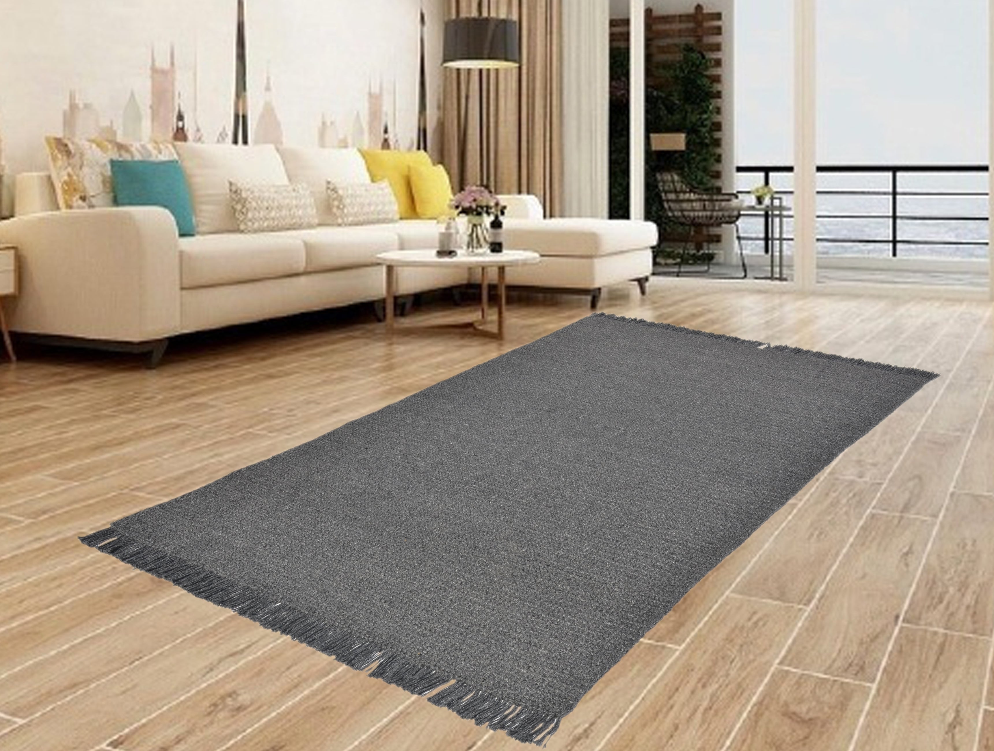 Dynamic Rugs IZZY 5902-190 Dark Grey Rug