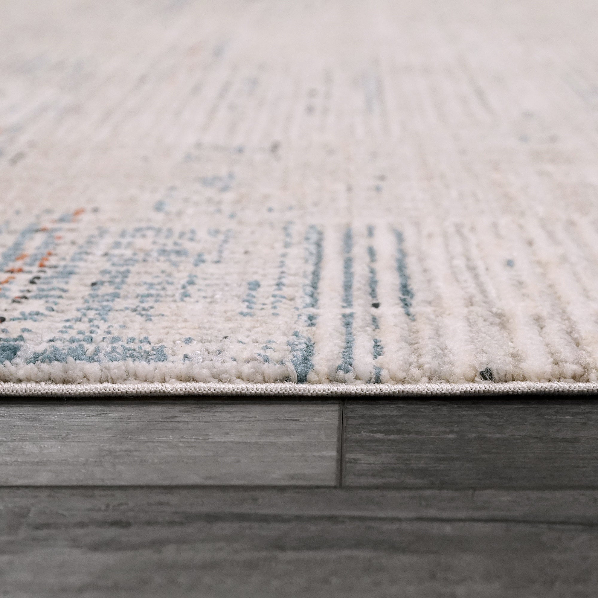 Dynamic Rugs CARSON 5224-105 Ivory/Blue Rug