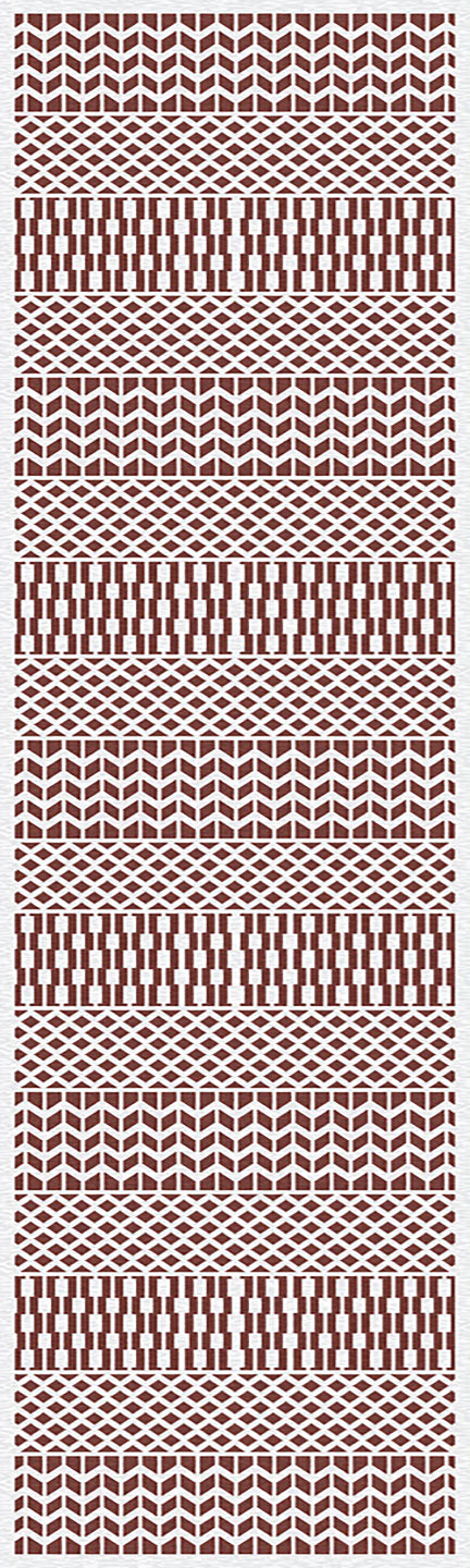 Dynamic Rugs HERA 3303-301 Brick/Ivory Rug