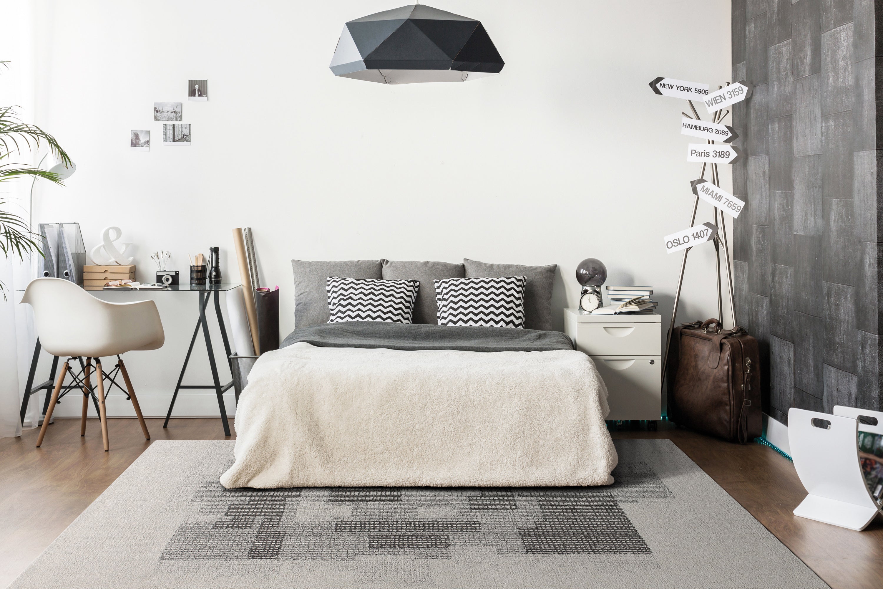 Dynamic Rugs GRAPHITE 5440-990 Grey/Dark Grey Rug