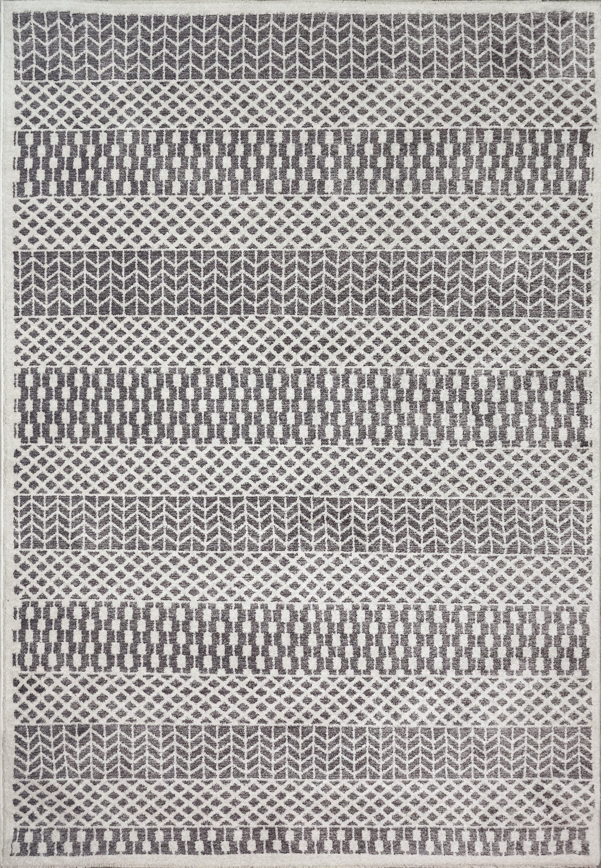 Dynamic Rugs HERA 3303-109 Ivory/Grey Rug