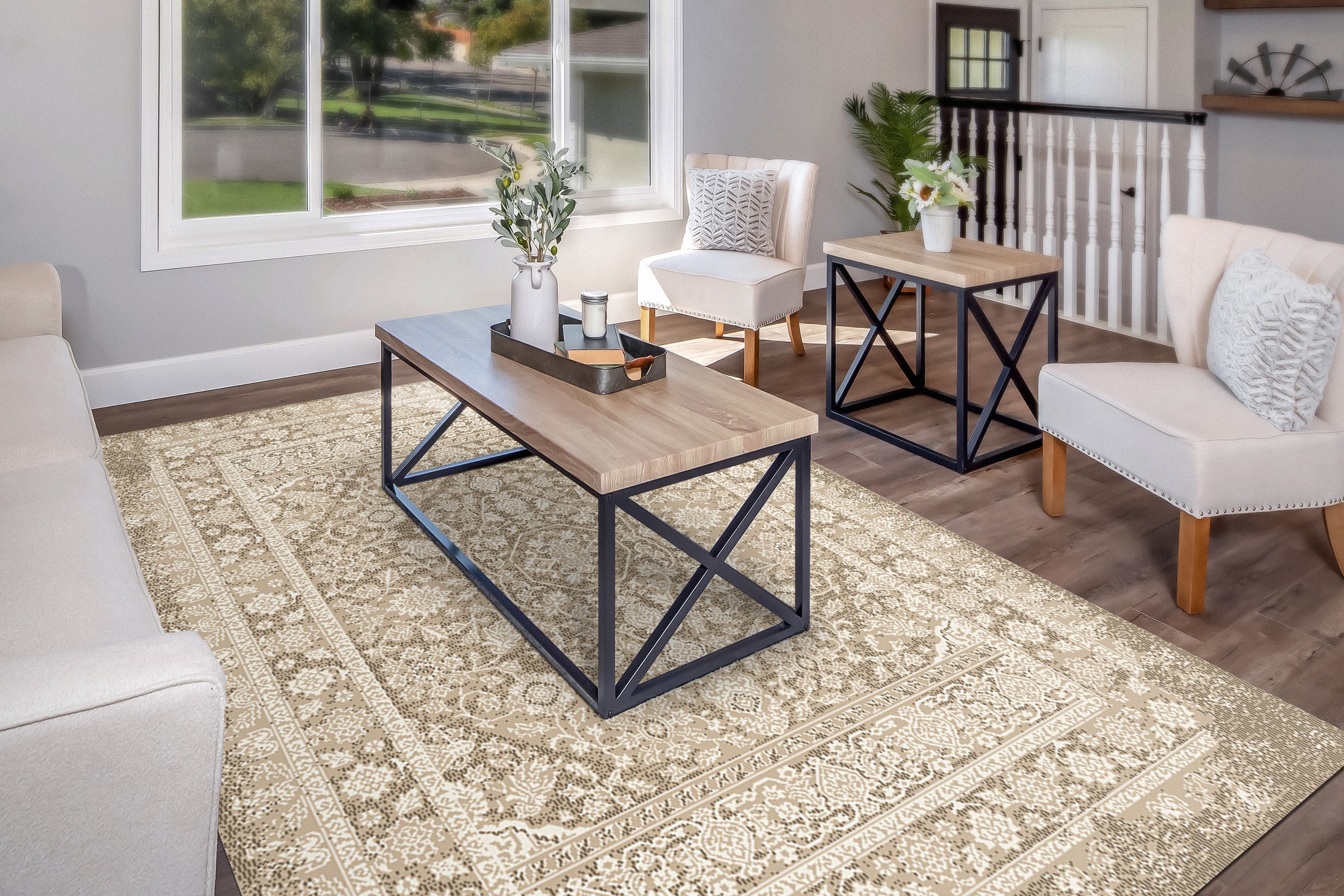 Dynamic Rugs NAVI 4011-800 Beige Rug