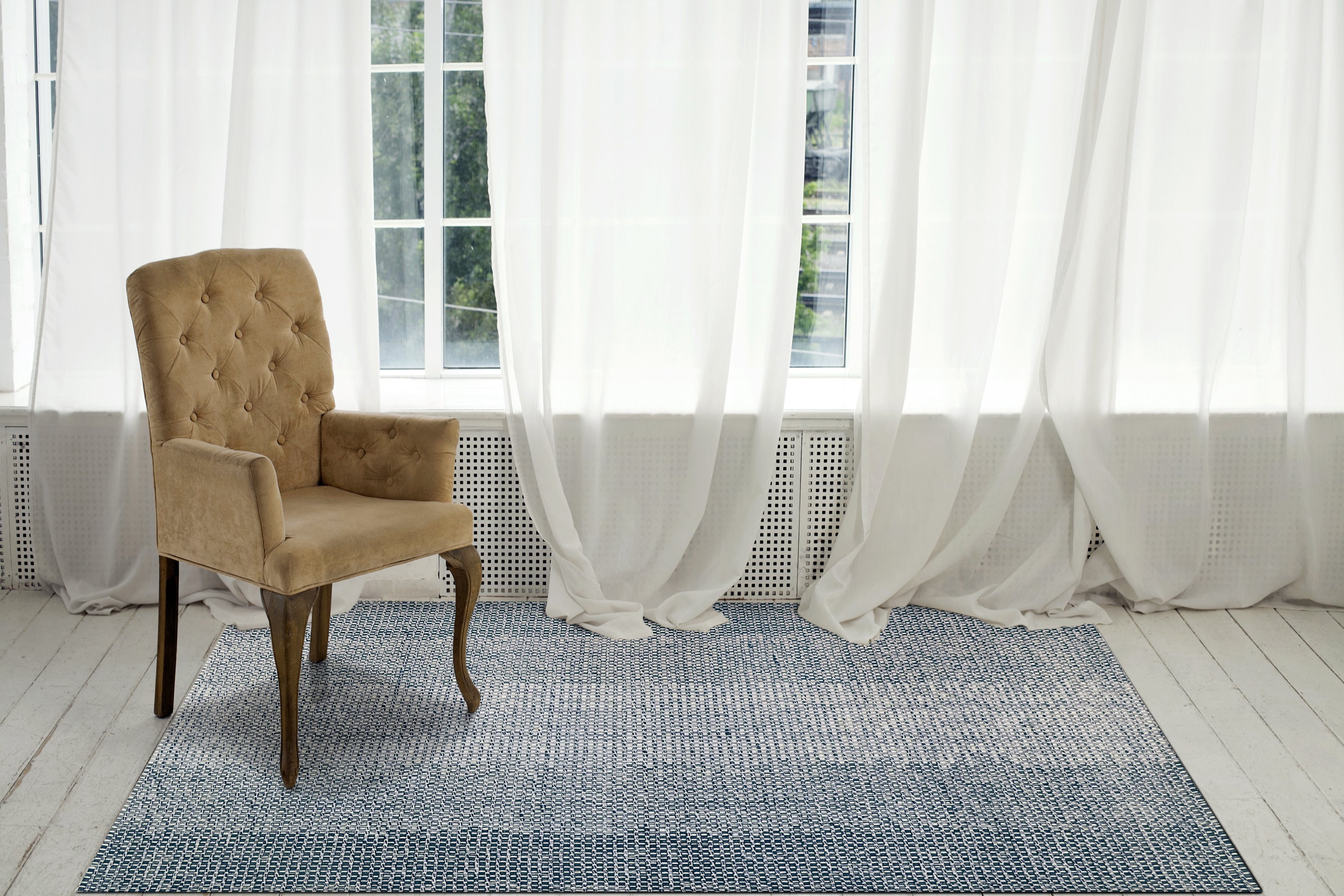 Dynamic Rugs ENCHANT 1500-559 Navy/Grey Rug