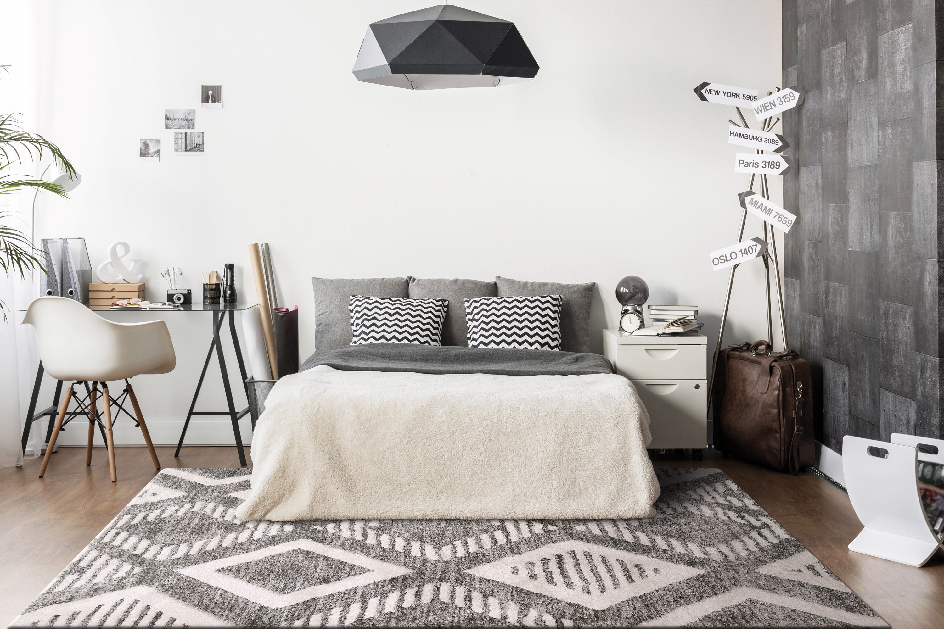 Dynamic Rugs CRUZ 7006-901 Grey/Ivory Rug
