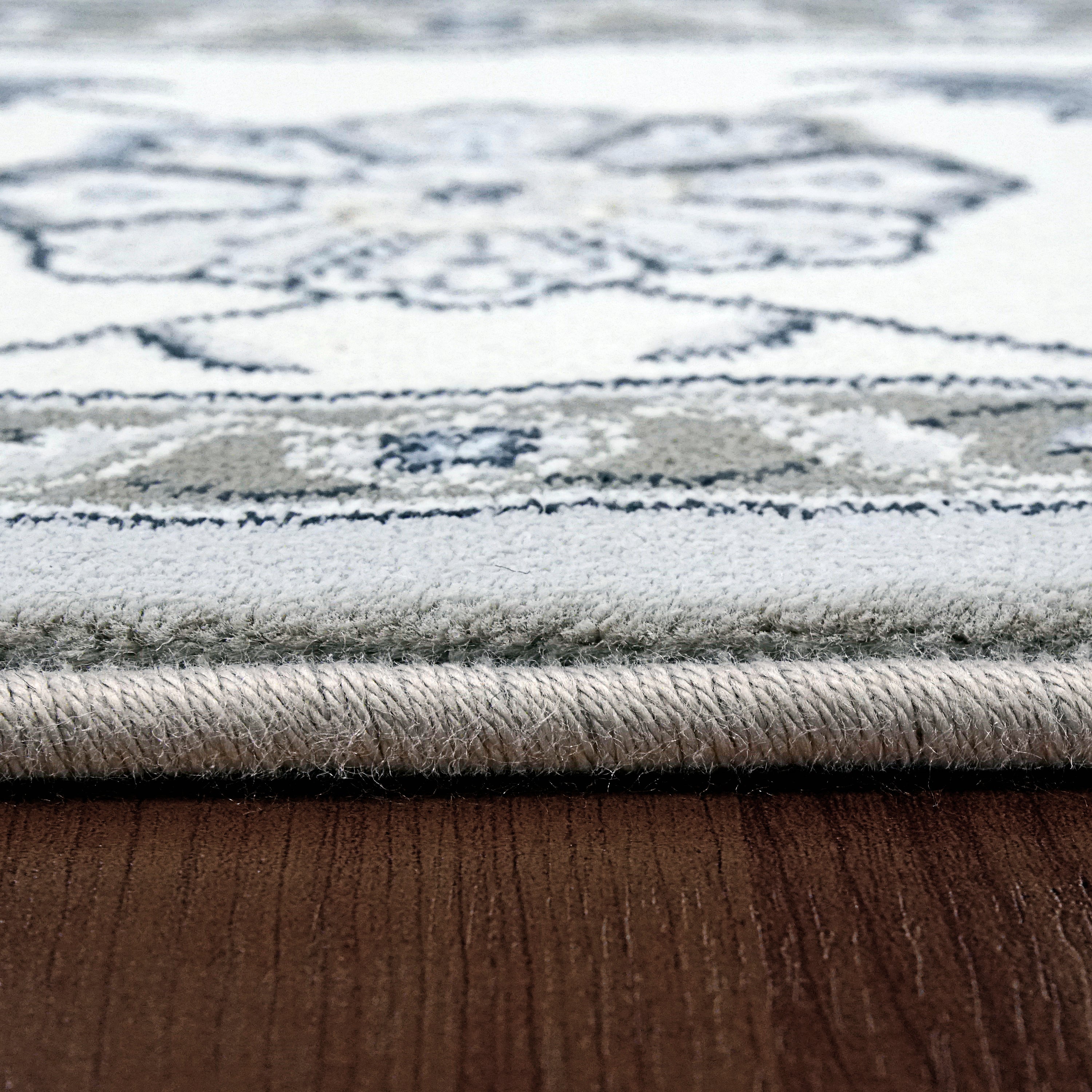 Dynamic Rugs Ancient Garden 57365-9666 Soft Grey/Cream Rug
