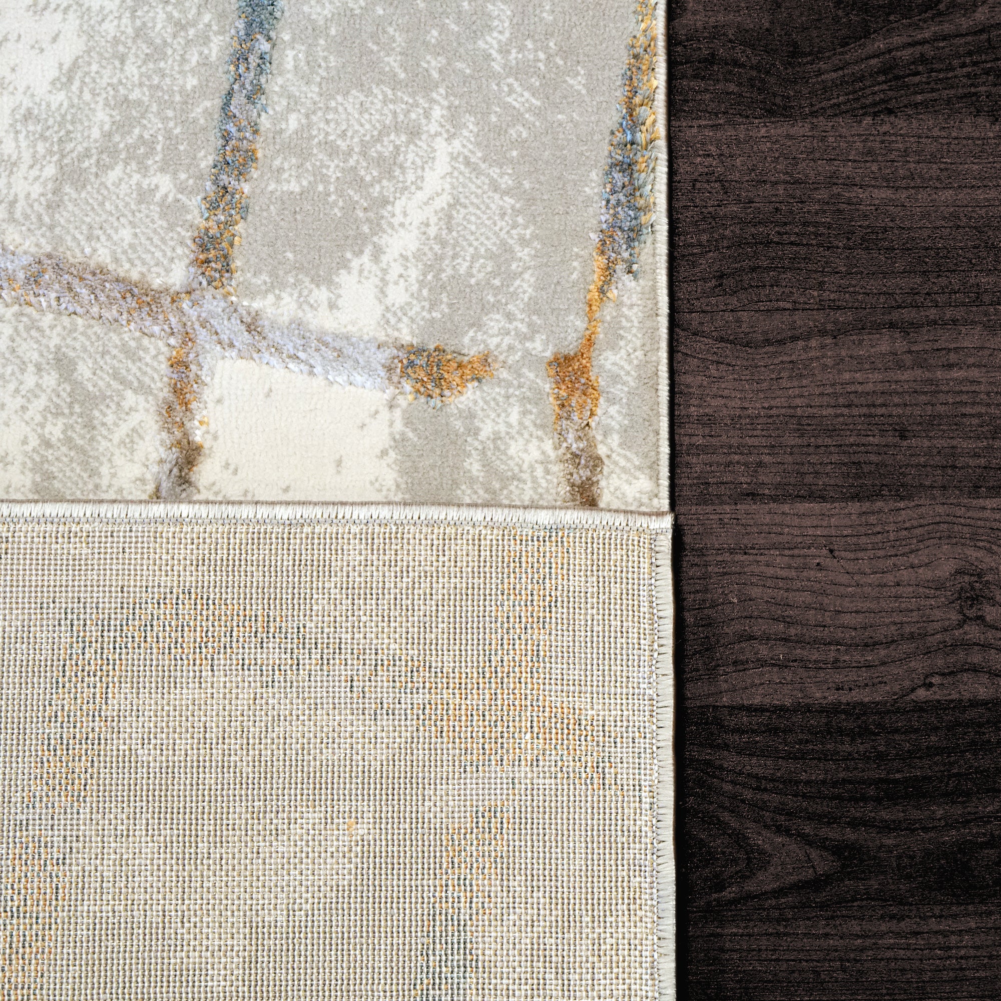 Dynamic Rugs GOLD 1354-897 Cream/Silver Rug