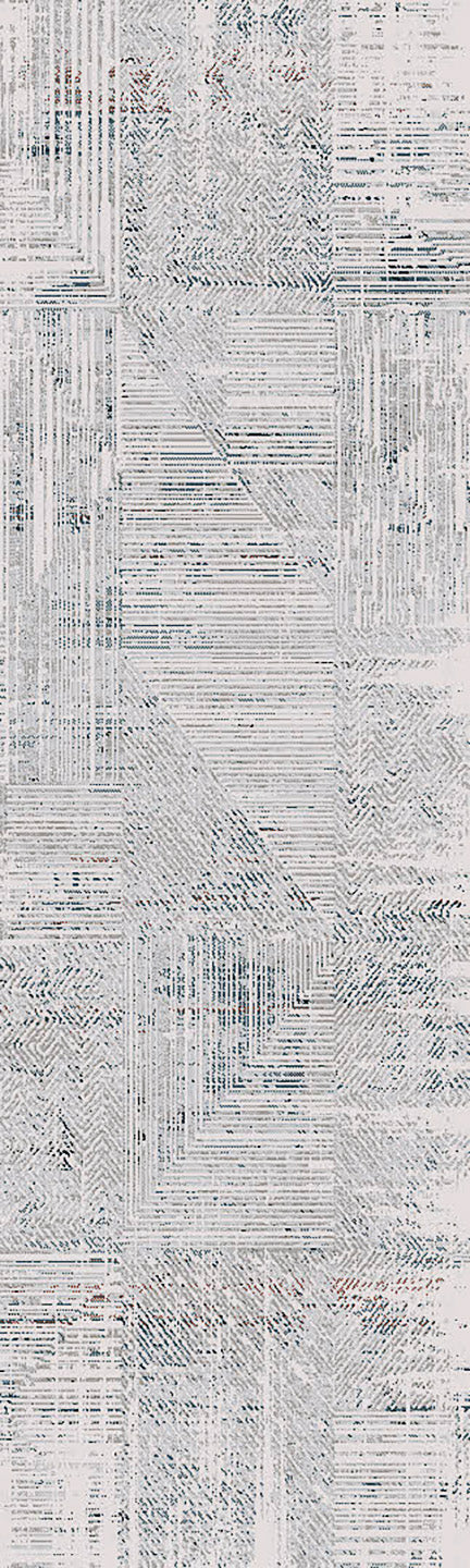 Dynamic Rugs CARSON 5224-105 Ivory/Blue Rug