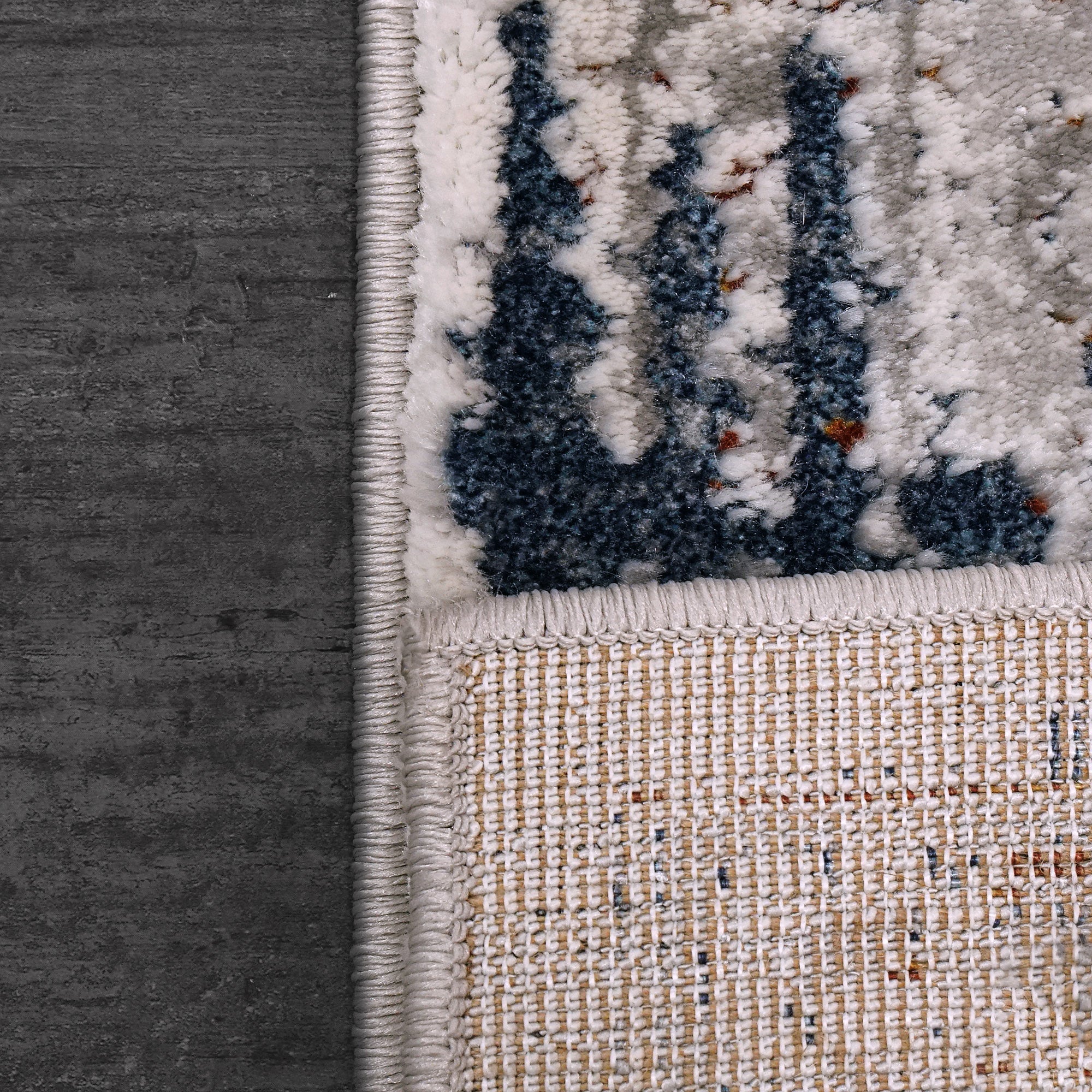 Dynamic Rugs ASTRO 3950-597 Blue/Grey Rug