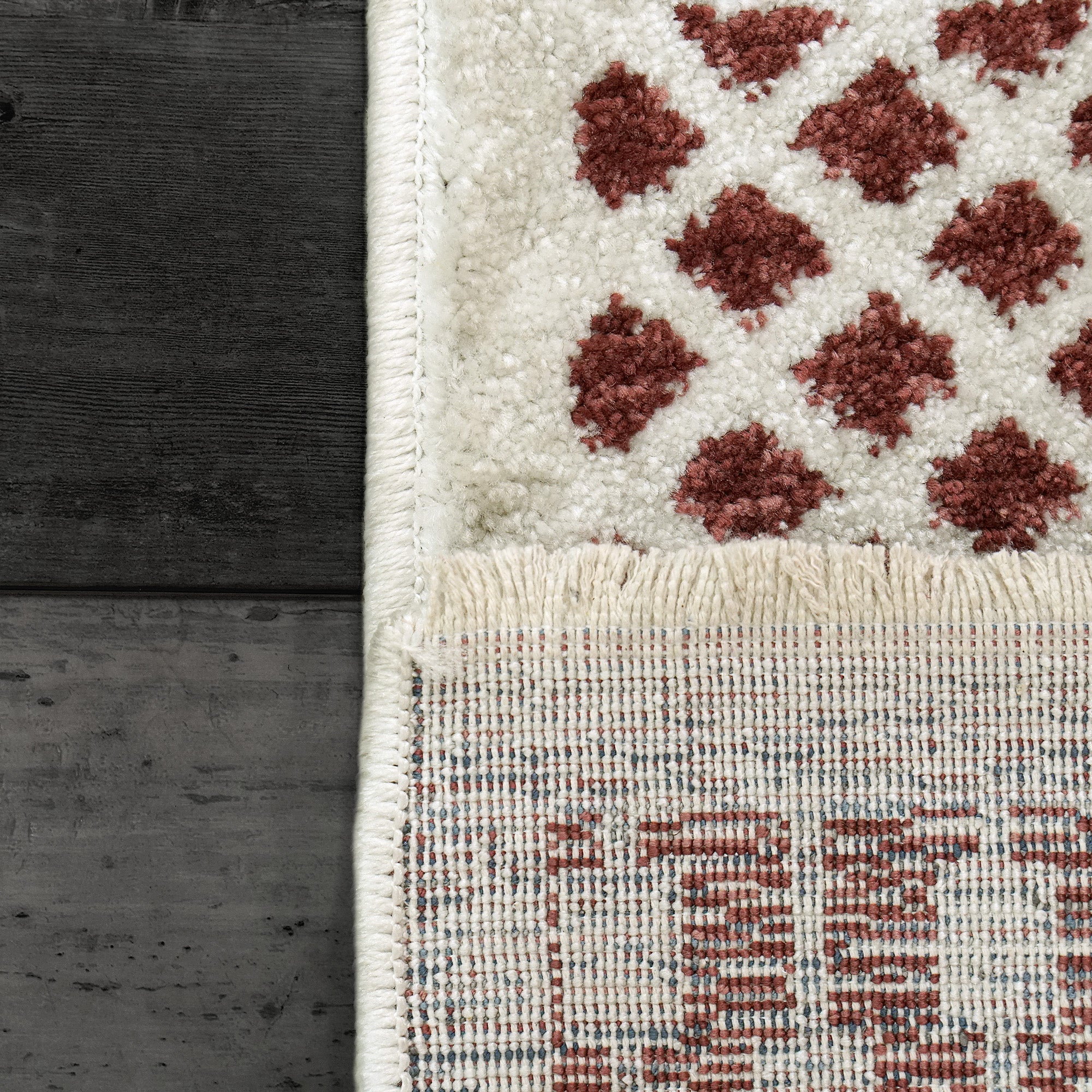 Dynamic Rugs HERA 3303-301 Brick/Ivory Rug