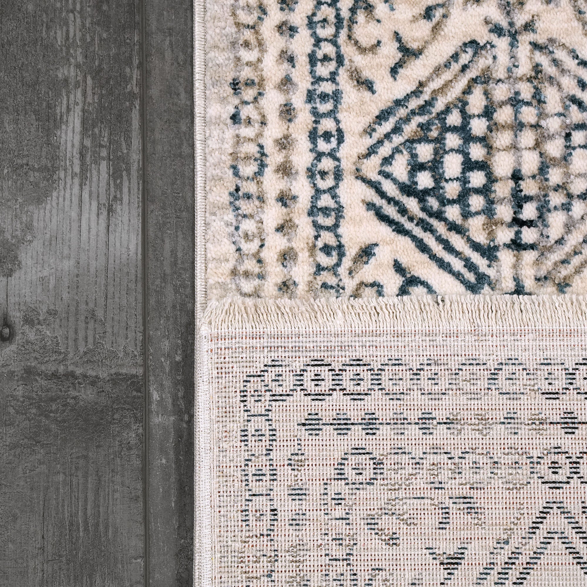 Dynamic Rugs CARSON 5226-109 Ivory/Black Rug