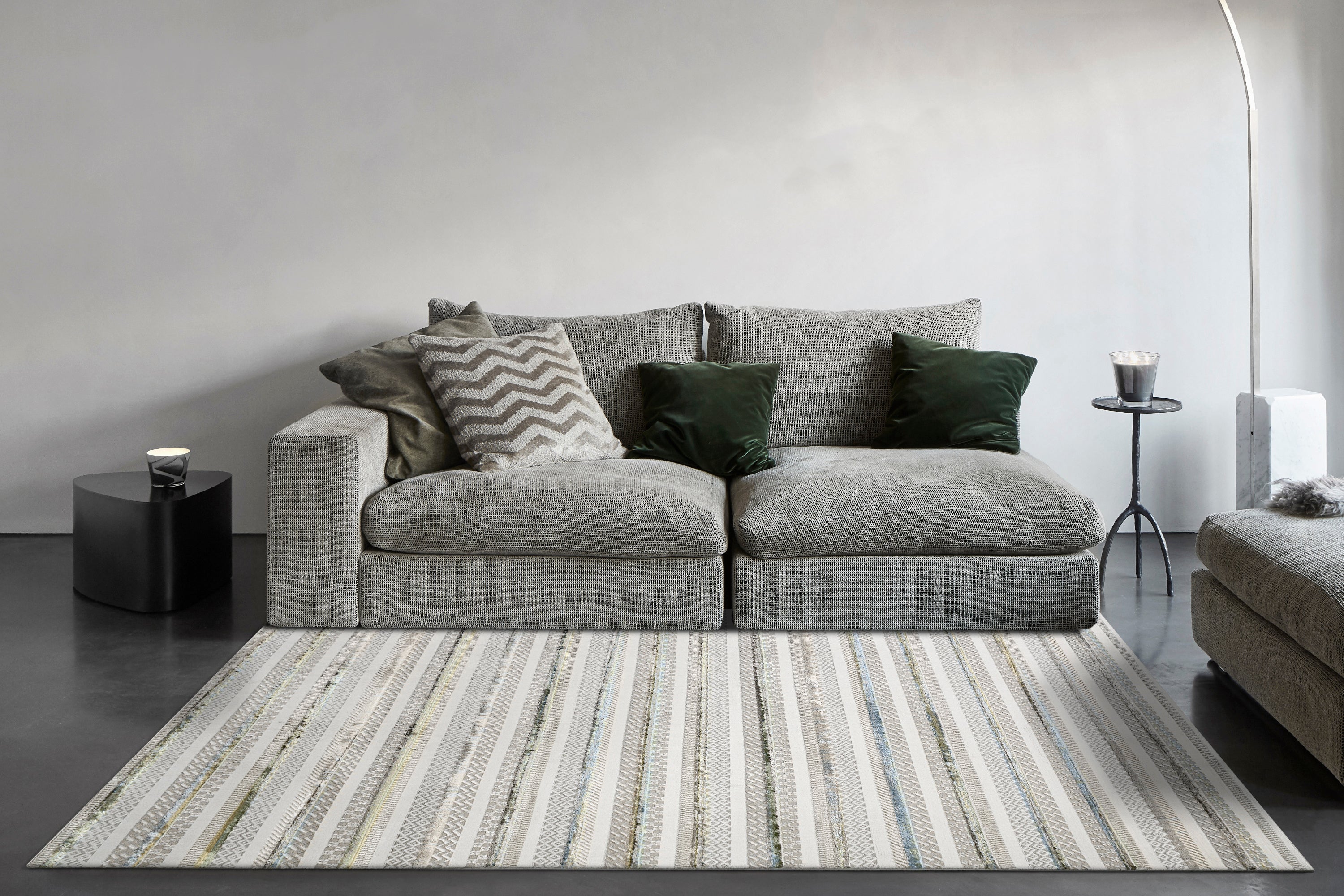 Dynamic Rugs MERIT 6654-999 Grey/Multi Rug
