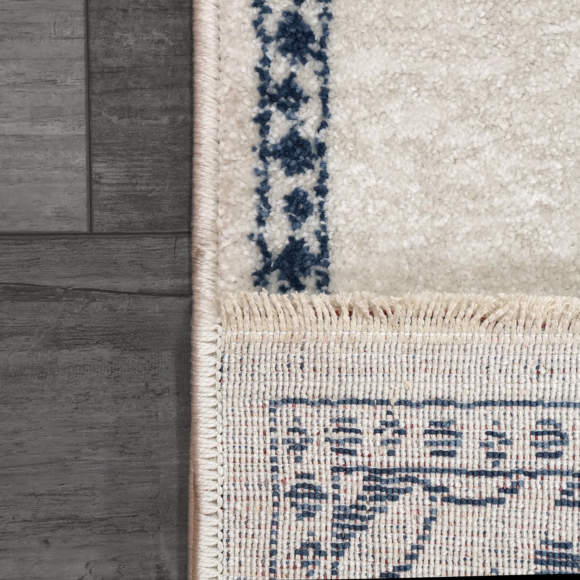 Dynamic Rugs HERA 3302-105 Ivory/Blue Rug