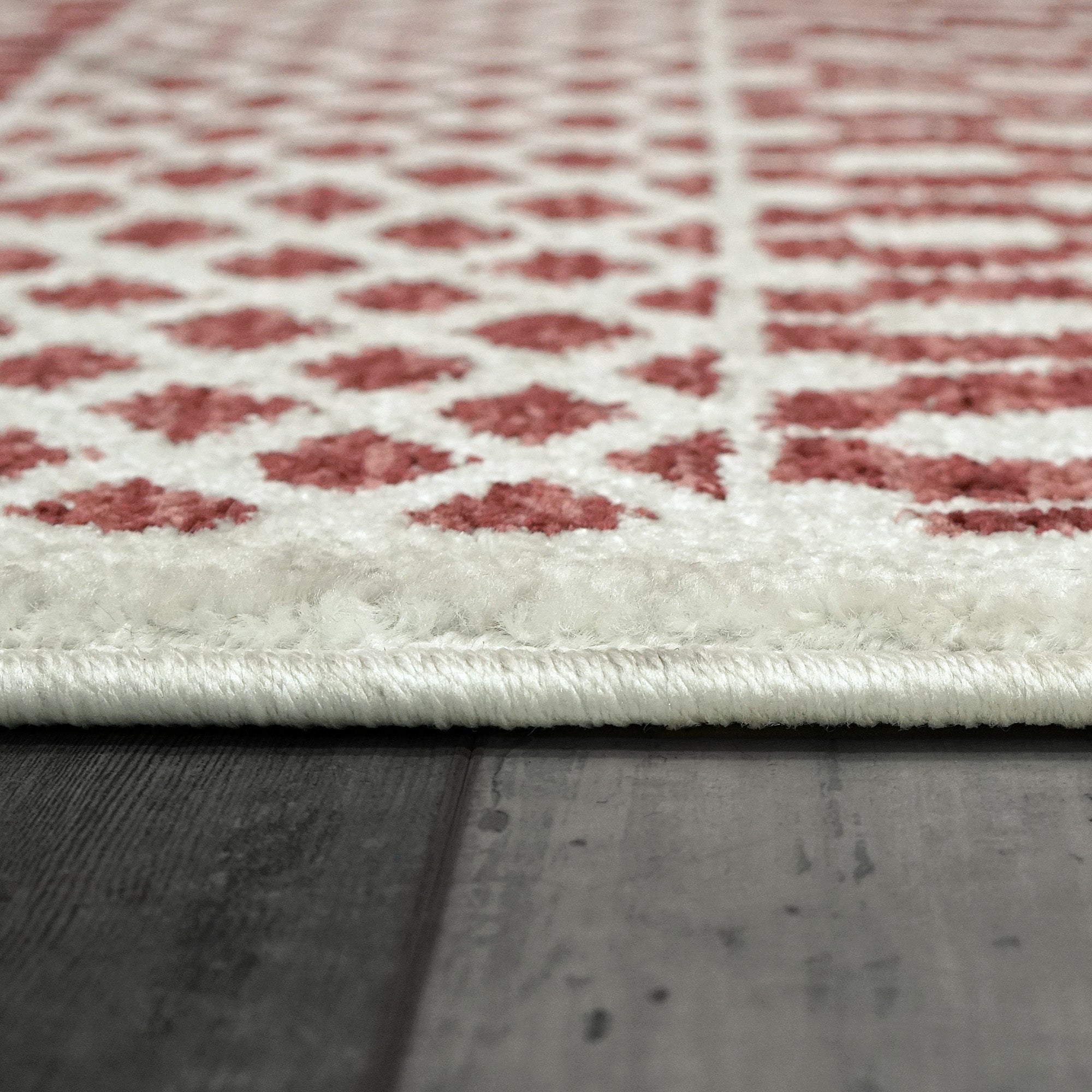 Dynamic Rugs HERA 3303-301 Brick/Ivory Rug