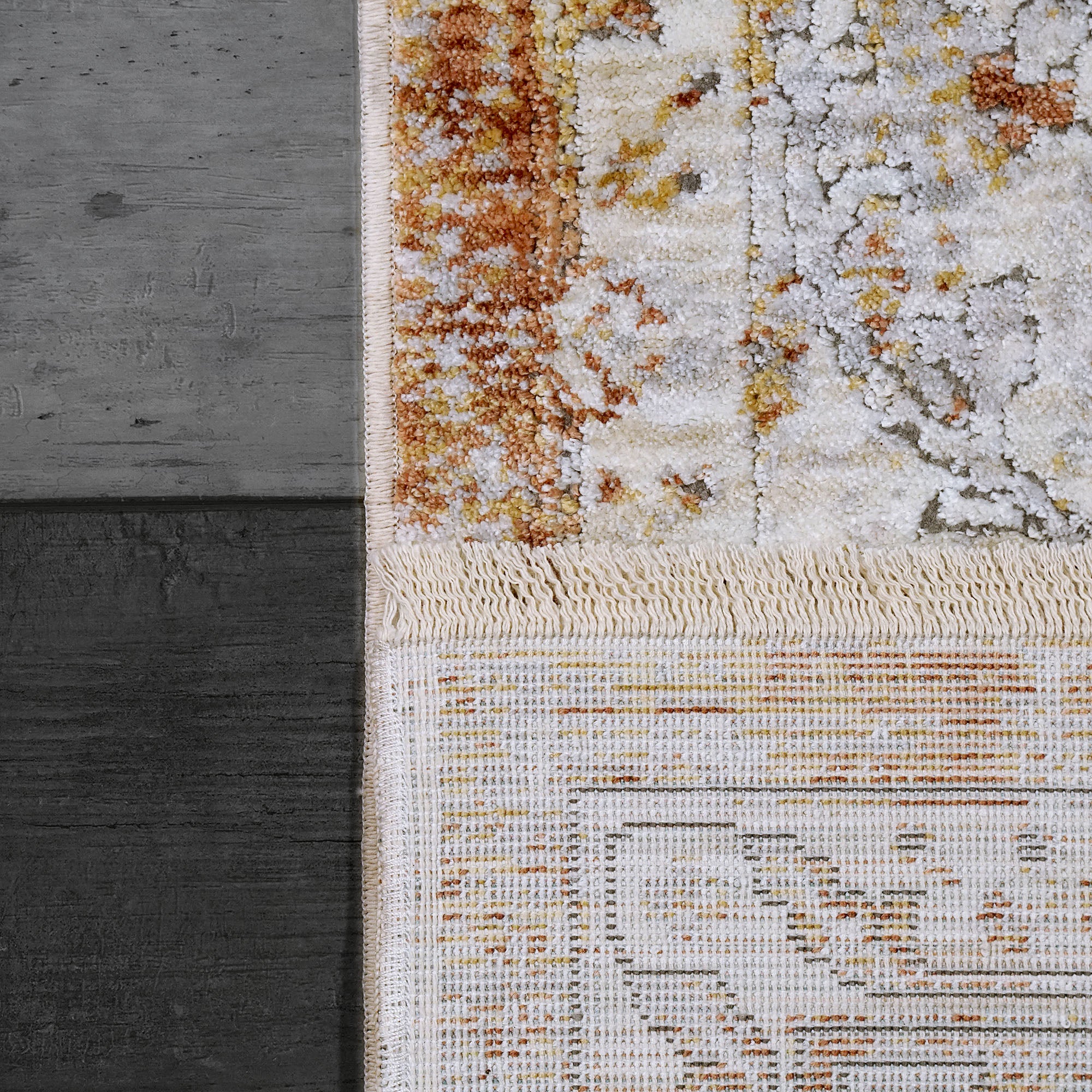 Dynamic Rugs SKYLER 6711-906 Grey/Copper Rug
