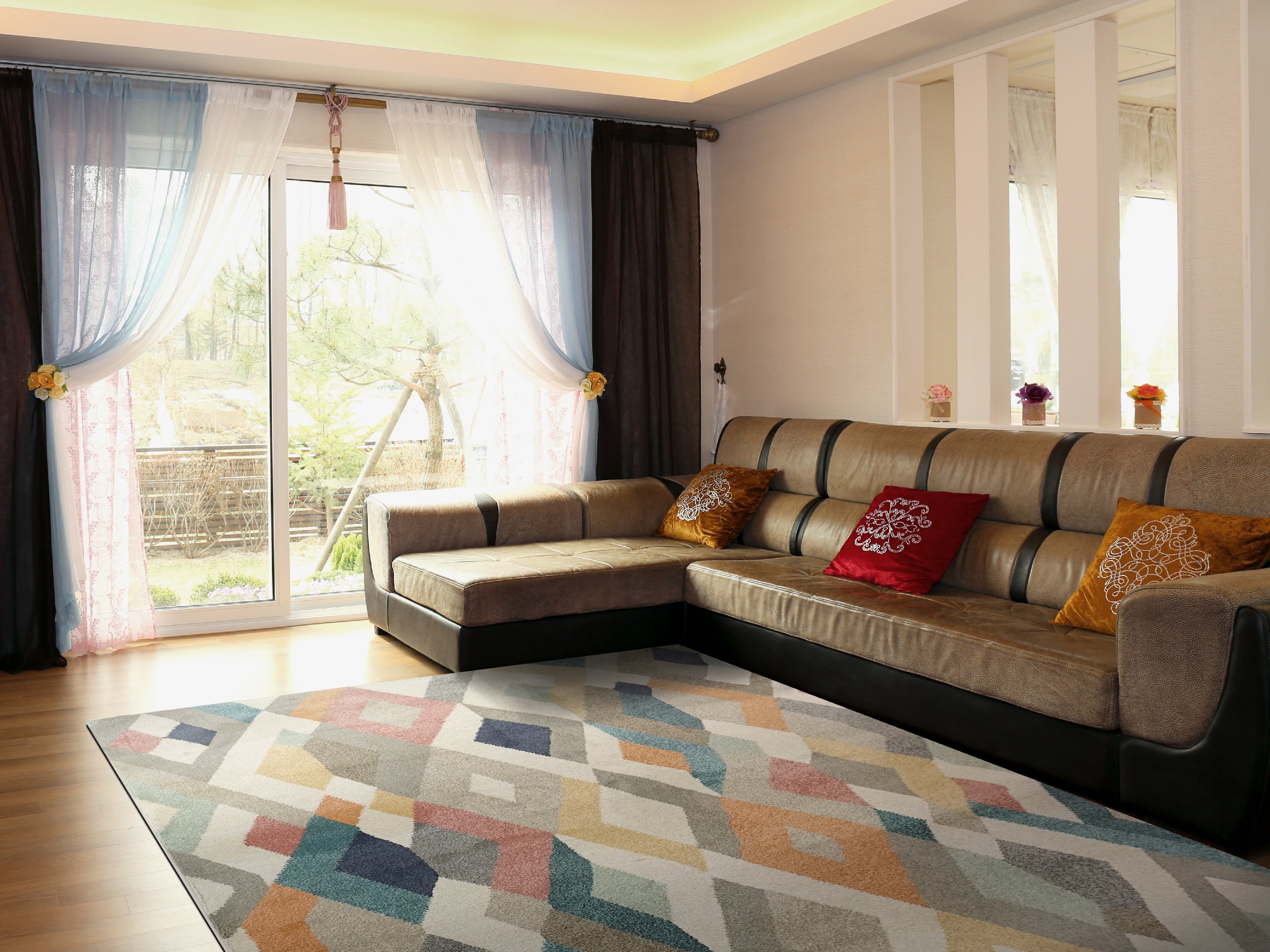 Dynamic Rugs LYDIA 7896-199 Beige/Multi Rug
