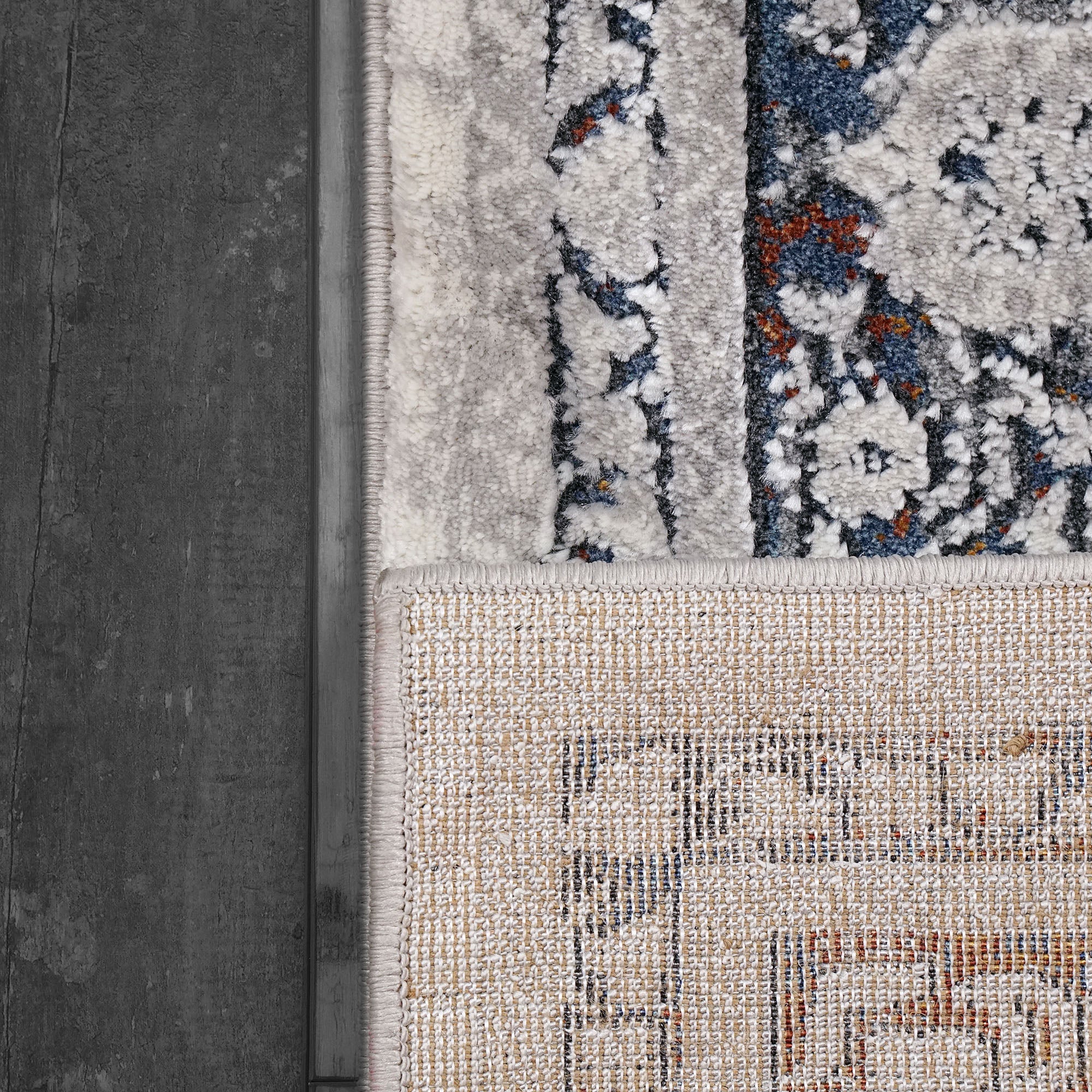 Dynamic Rugs ASTRO 3955-959 Grey/Blue Rug