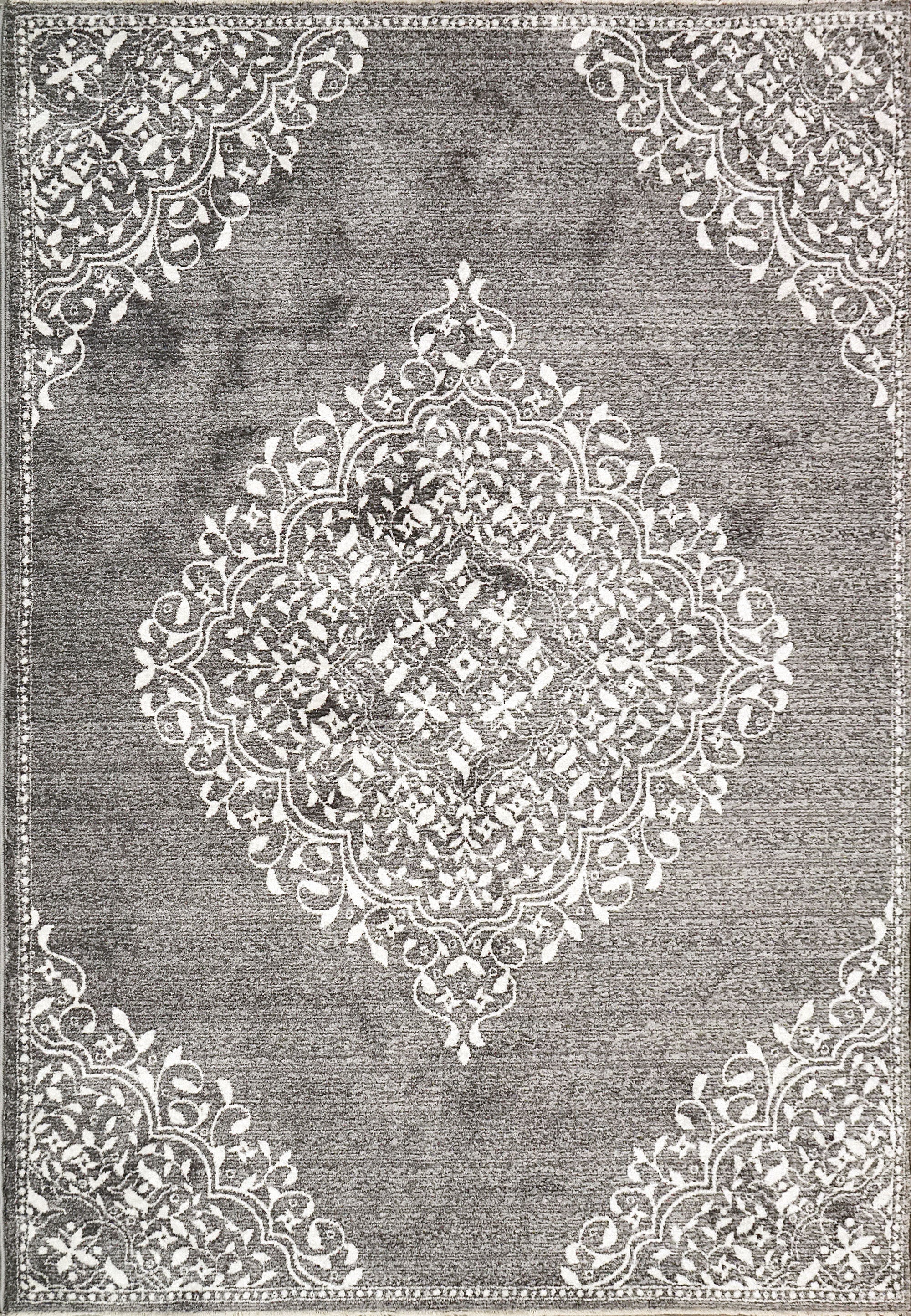 Dynamic Rugs HERA 3302-901 Grey/Ivory Rug