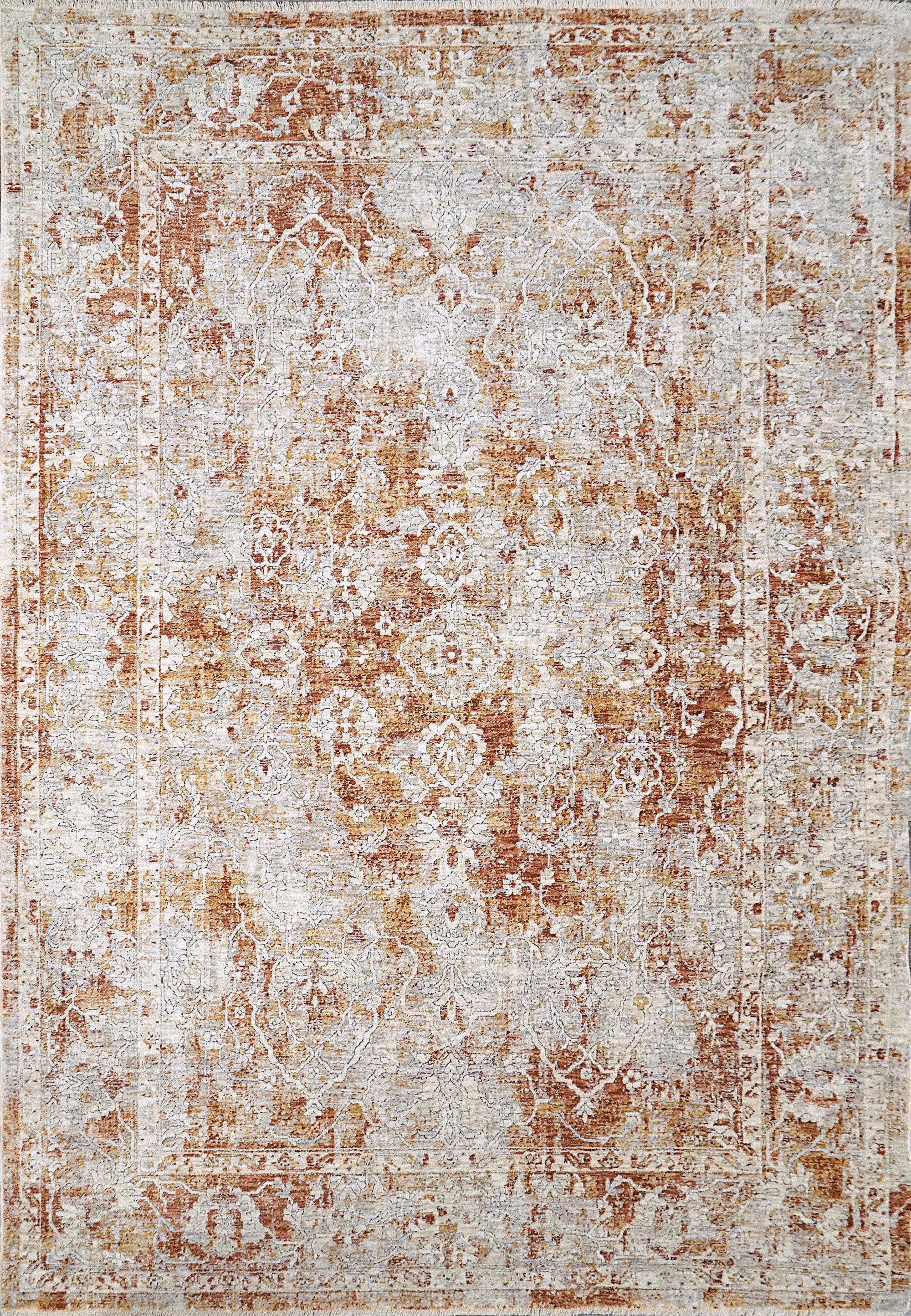 Dynamic Rugs SKYLER 6711-906 Grey/Copper Rug