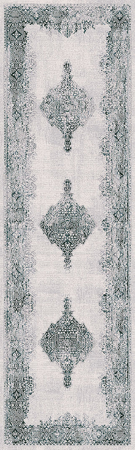 Dynamic Rugs CARSON 5226-109 Ivory/Black Rug