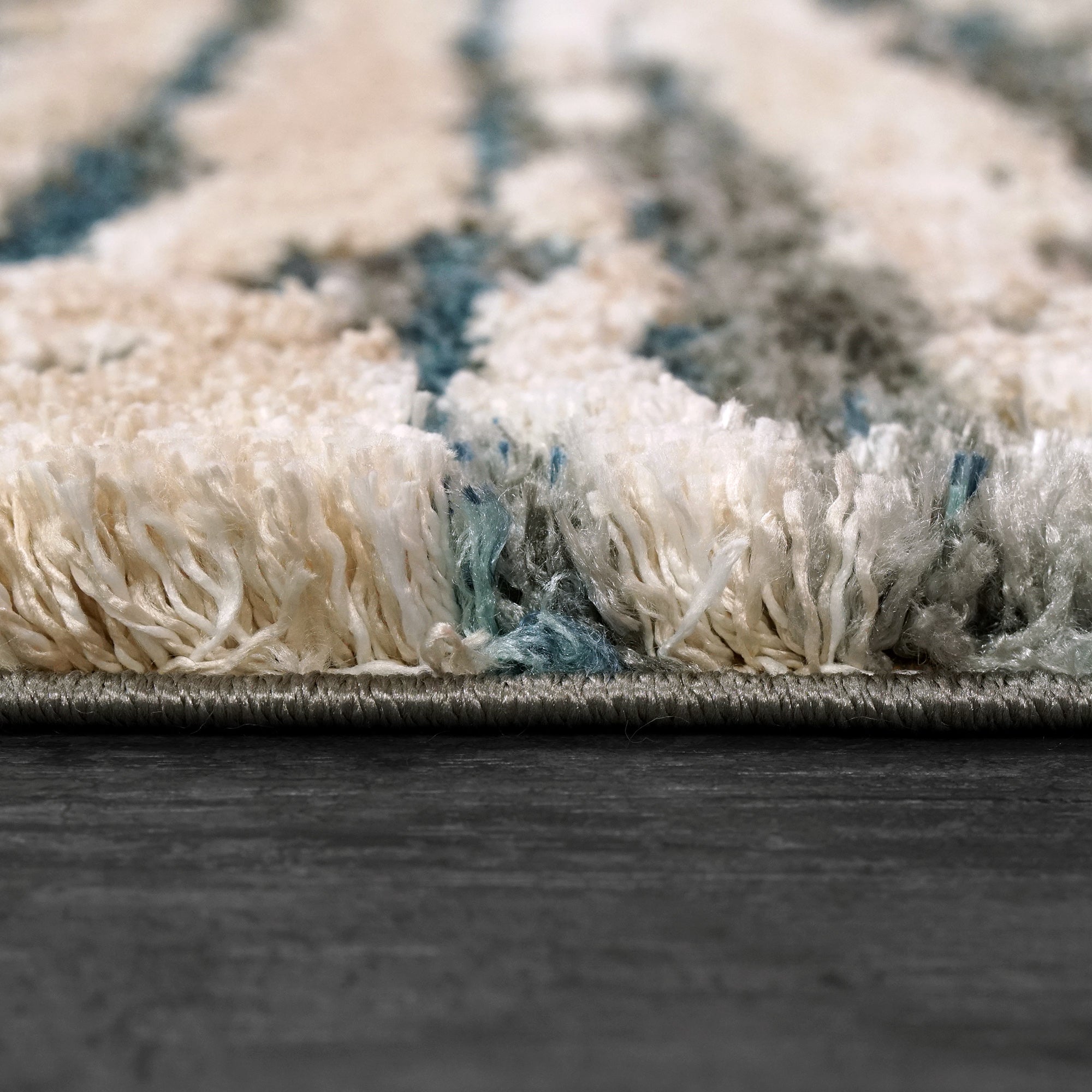 Dynamic Rugs CRUZ 7005-501 Blue/Ivory Rug