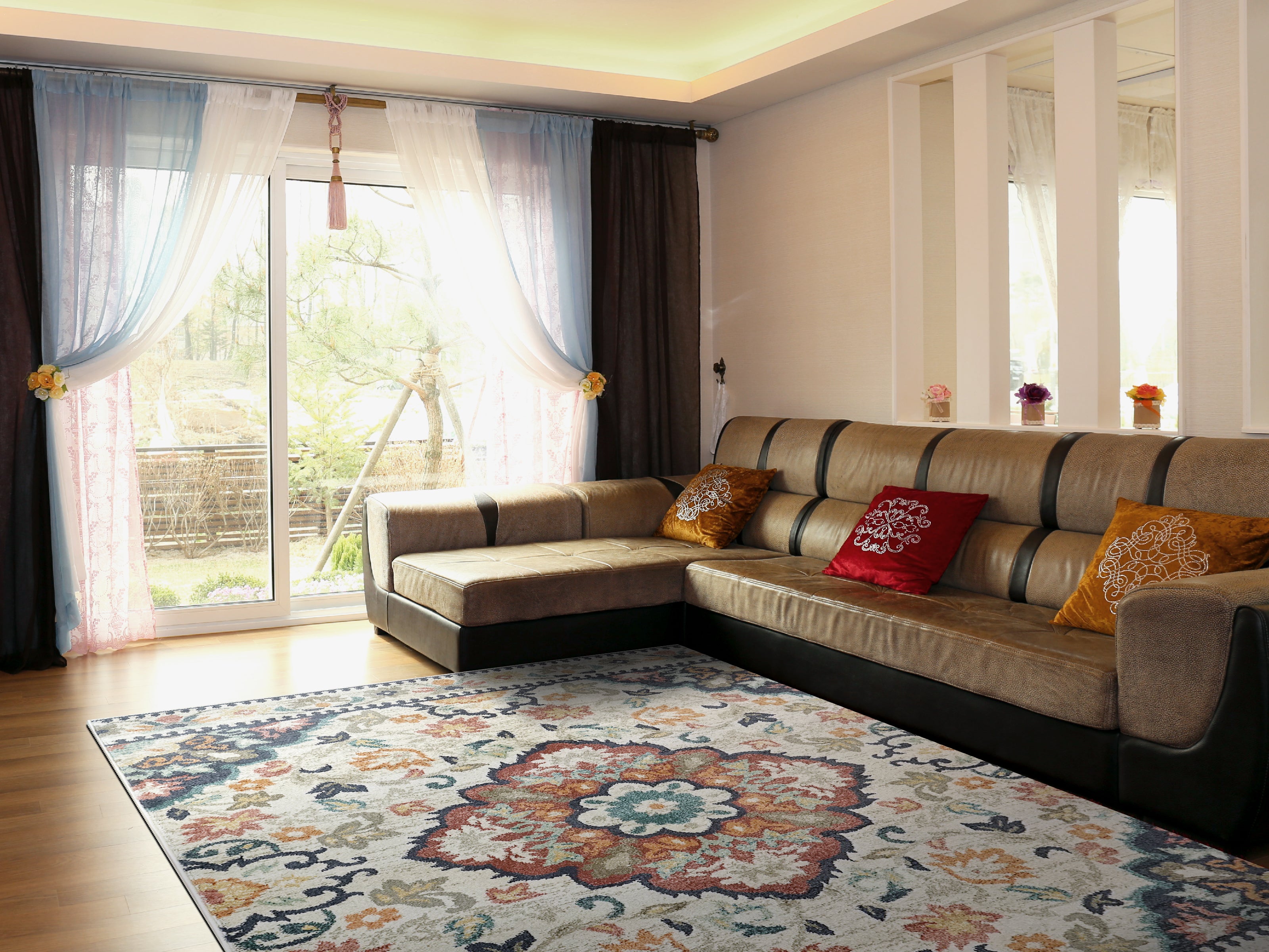 Dynamic Rugs LYDIA 7898-199 Beige/Multi Rug