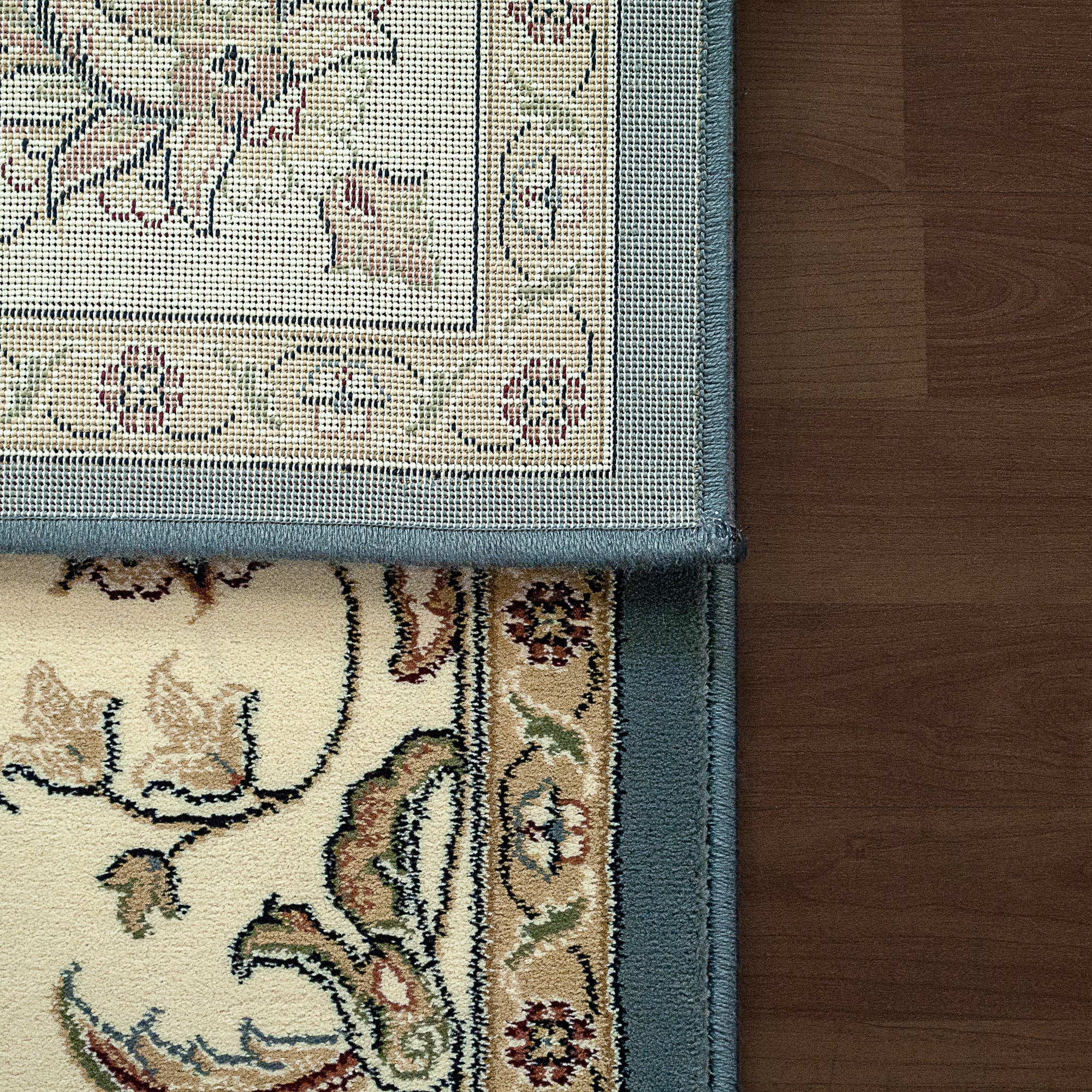 Dynamic Rugs Ancient Garden 57365-5464 Light Blue/Ivory Rug