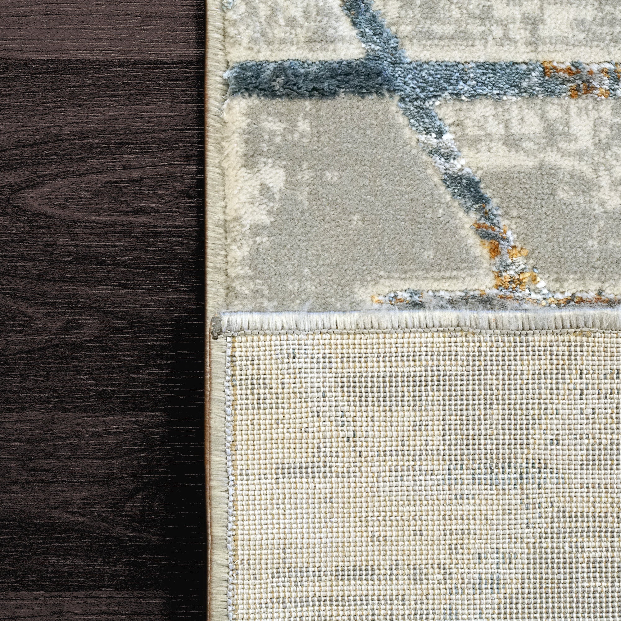 Dynamic Rugs GOLD 1352-897 Cream/Silver Rug