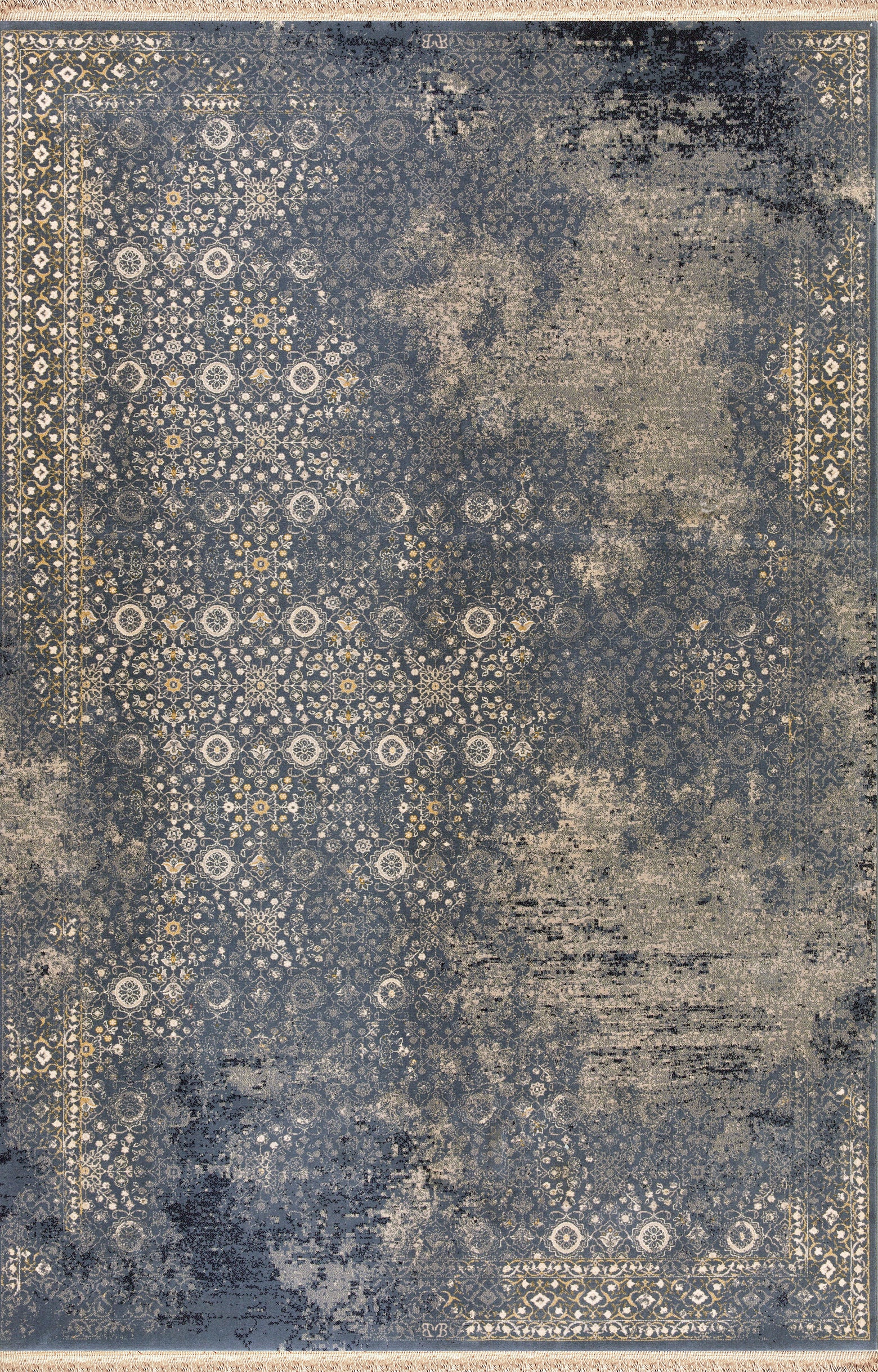 Dynamic Rugs BRILLIANT 72403-900 Blue Rug