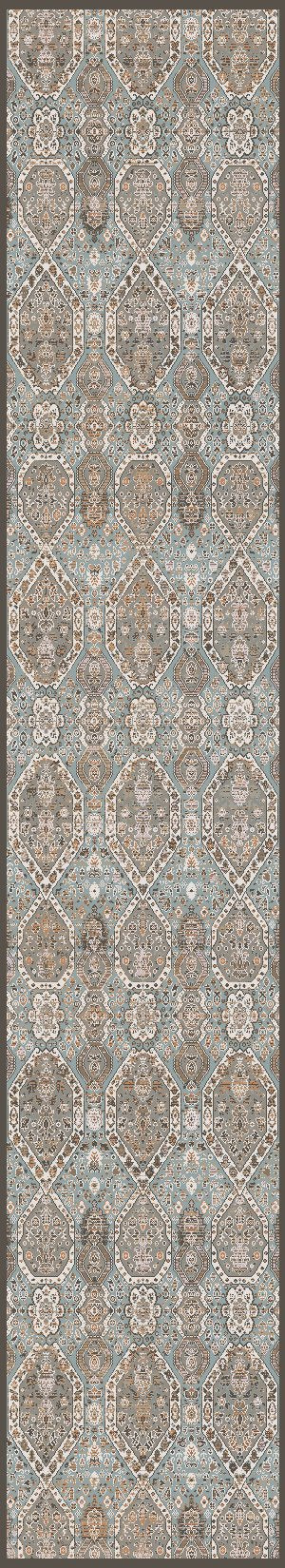 Dynamic Rugs CULLEN 5700-508 Blue/Beige Rug