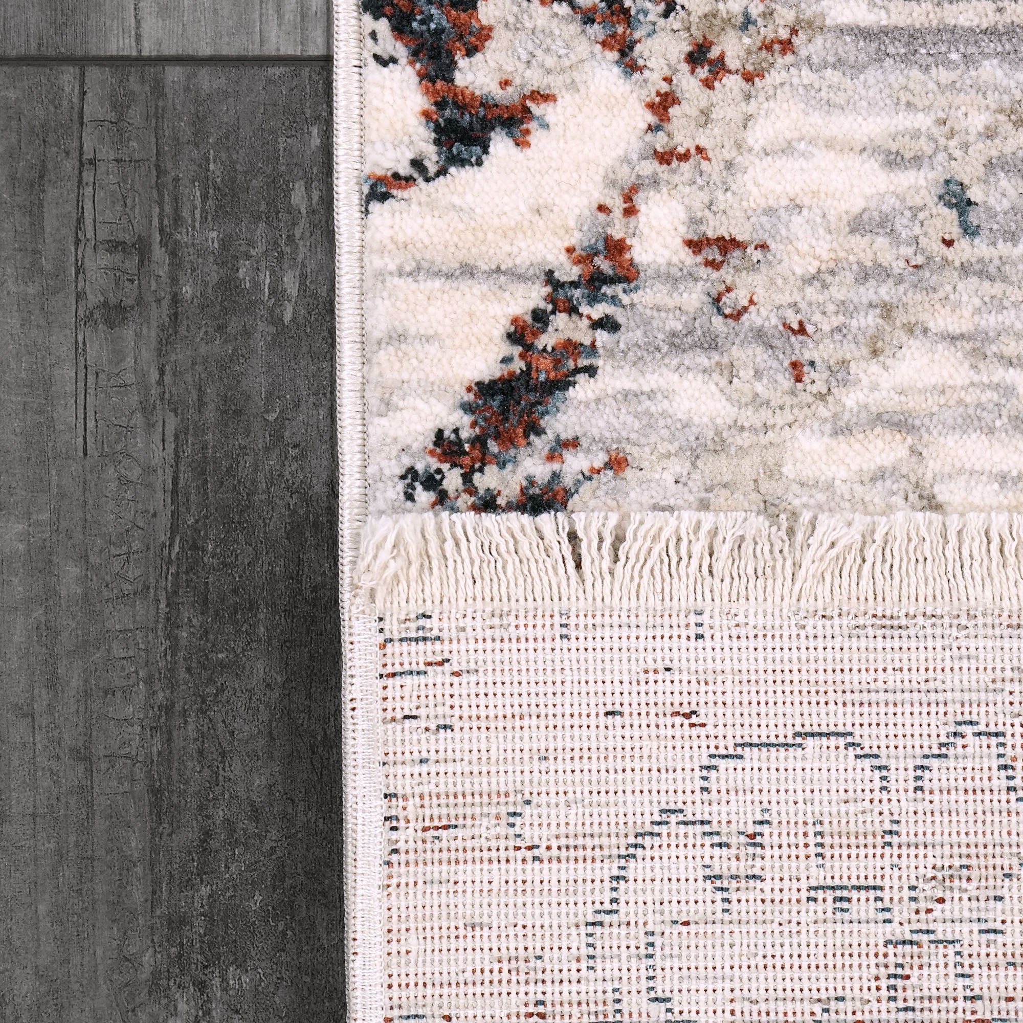 Dynamic Rugs CARSON 5221-105 Ivory/Blue Rug