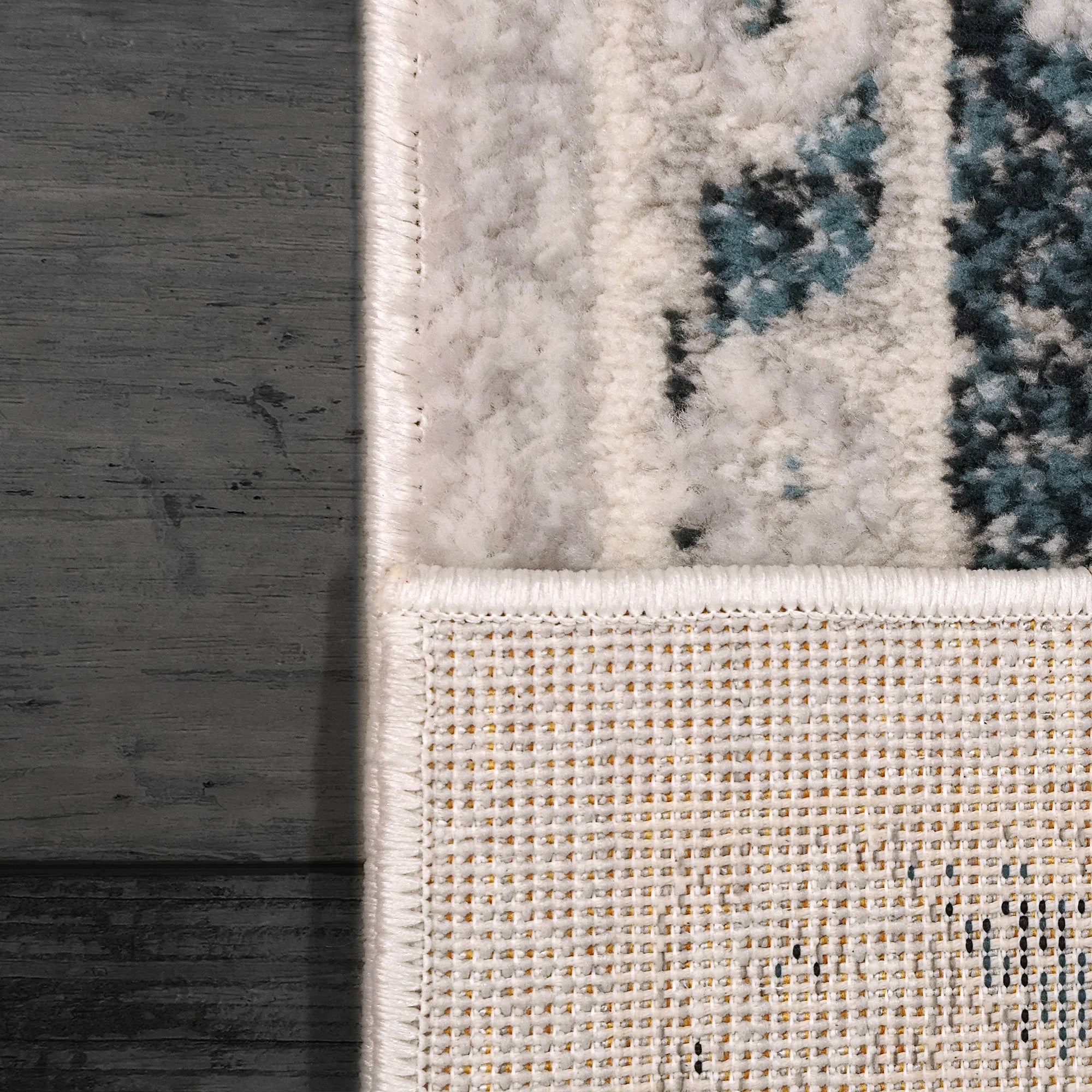 Dynamic Rugs ADLEY 3412-105 Ivory/Blue Rug