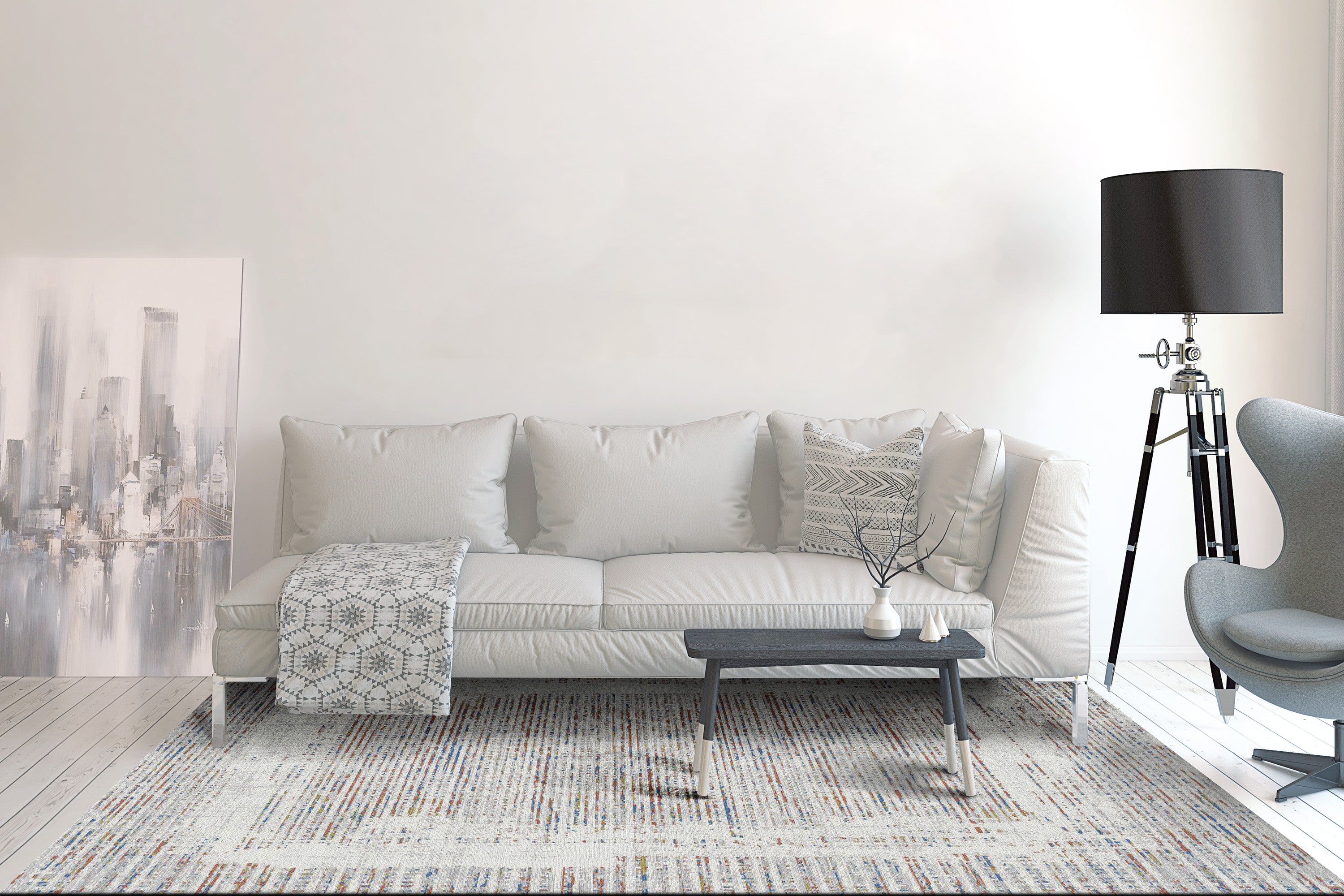 Dynamic Rugs EVORA 5871-919 Grey/Ivory Rug