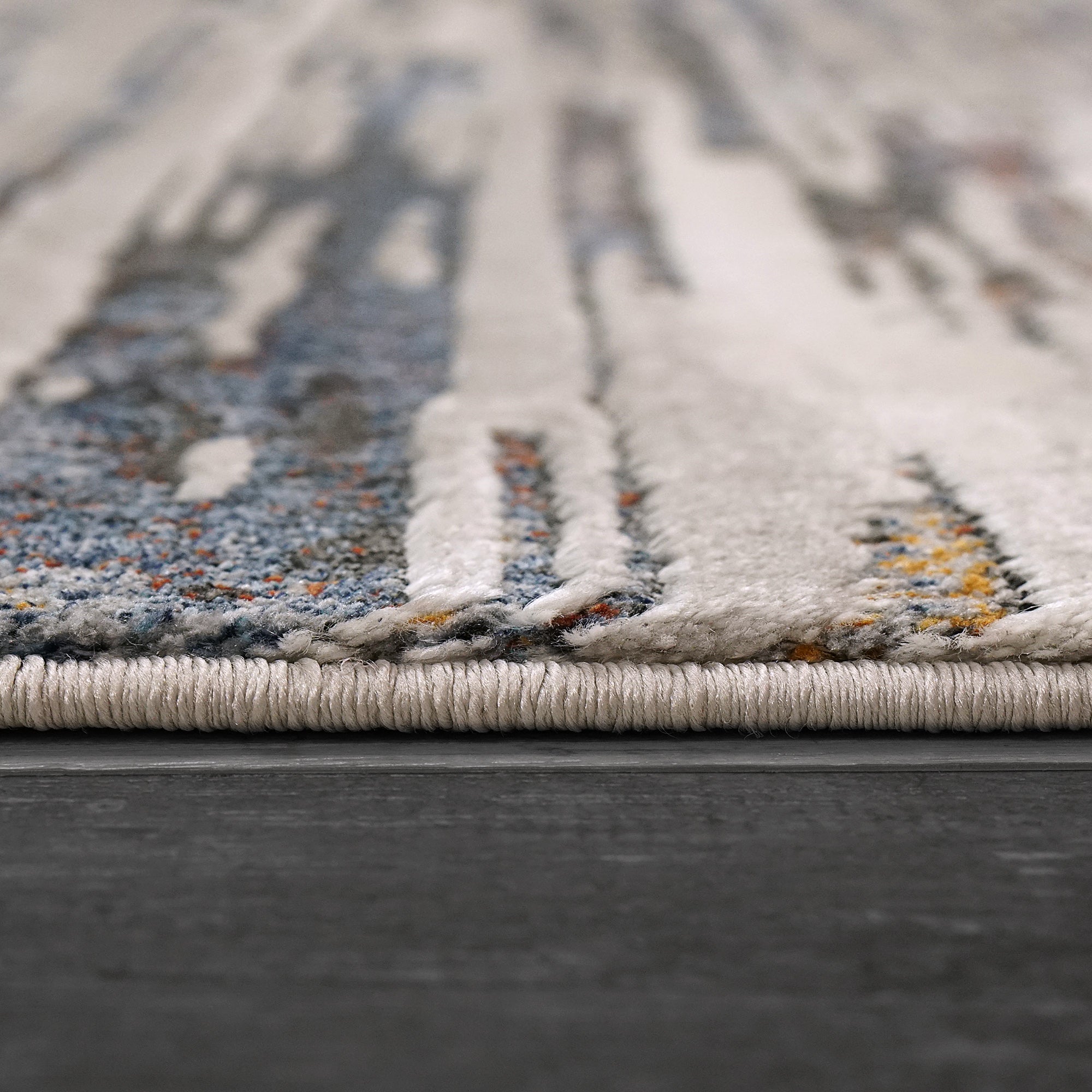 Dynamic Rugs ASTRO 3953-957 Grey/Blue Rug