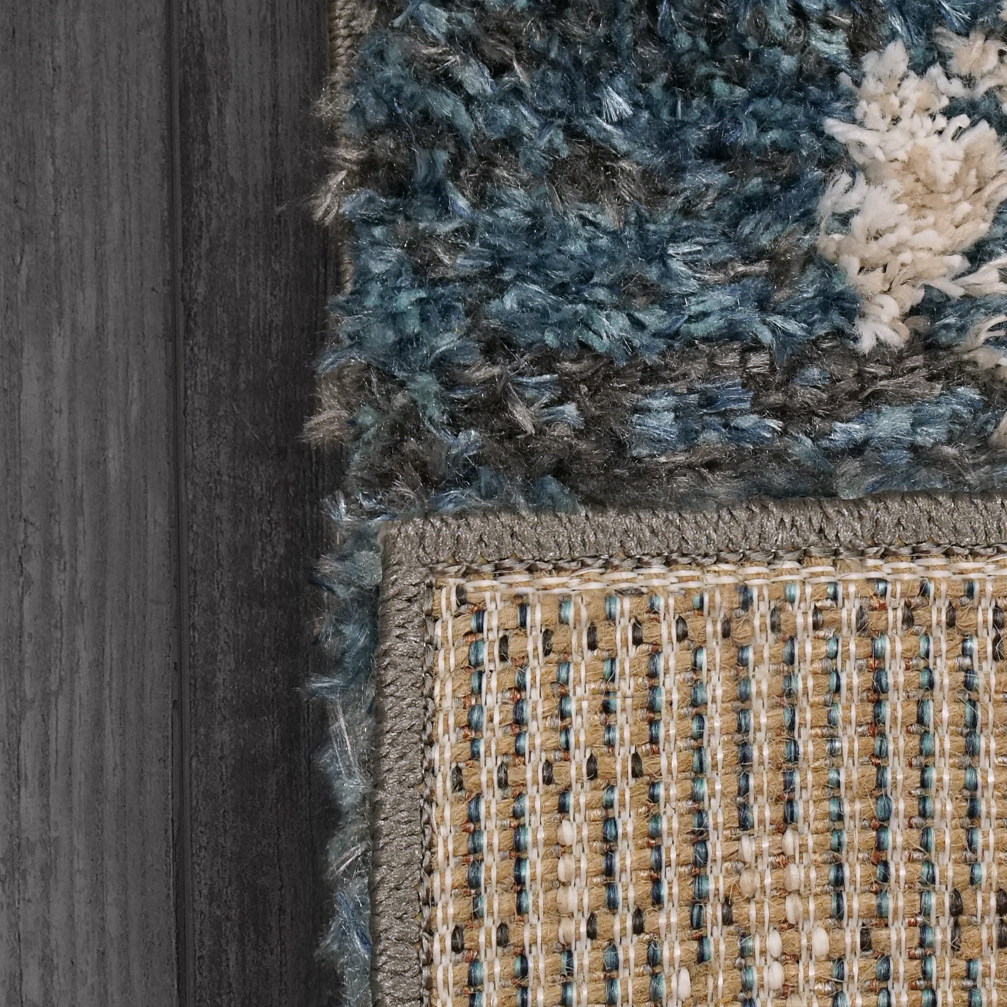 Dynamic Rugs CRUZ 7003-501 Blue/Ivory Rug