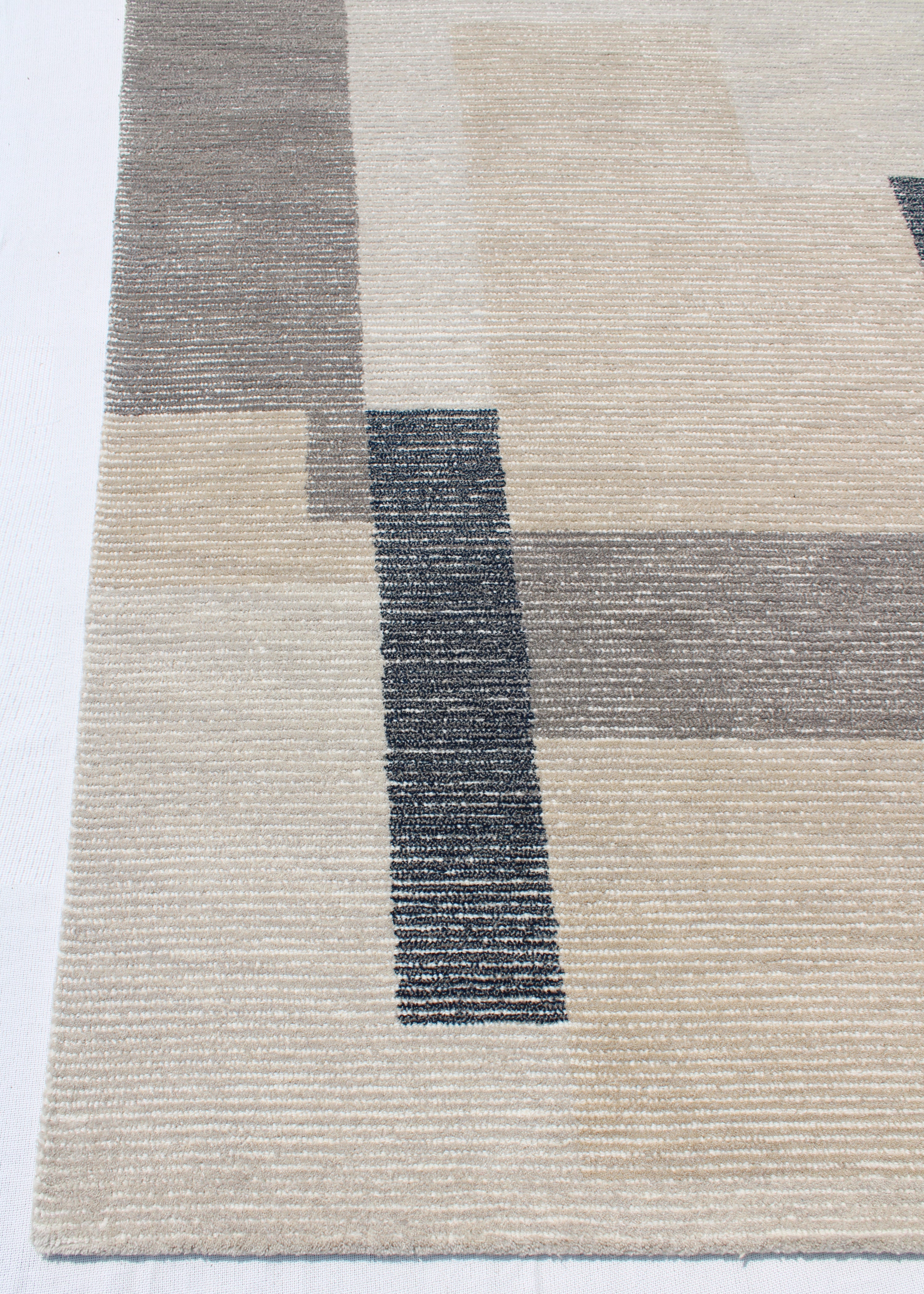 Dynamic Rugs ECCENTRIC 9605-958 Grey/Navy Rug