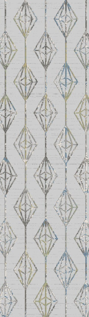 Dynamic Rugs MERIT 6660-958 Grey/Blue Rug