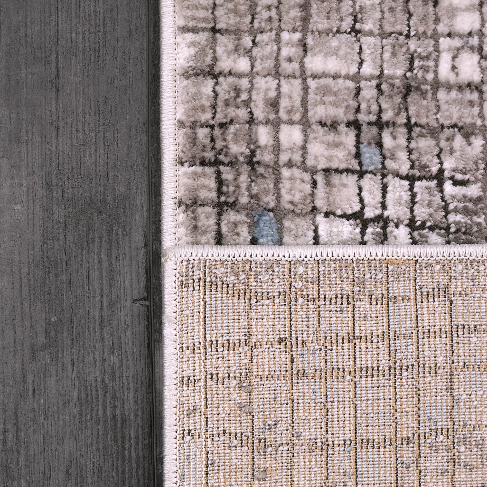 Dynamic Rugs HARLOW 4808-195 Ivory/Grey Rug
